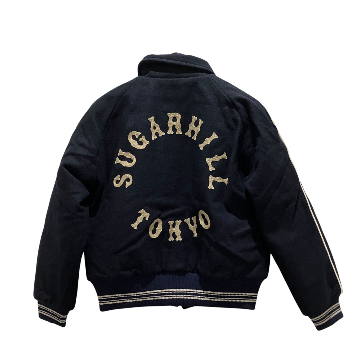 【WOOL MELTON STADIUM JACKET】ウールメルトンスタジアムジャケット2411300203