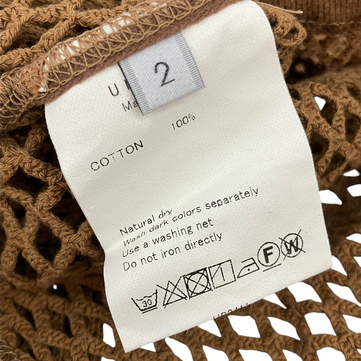 Mesh long sleeve teeメッシュTシャツUS2411