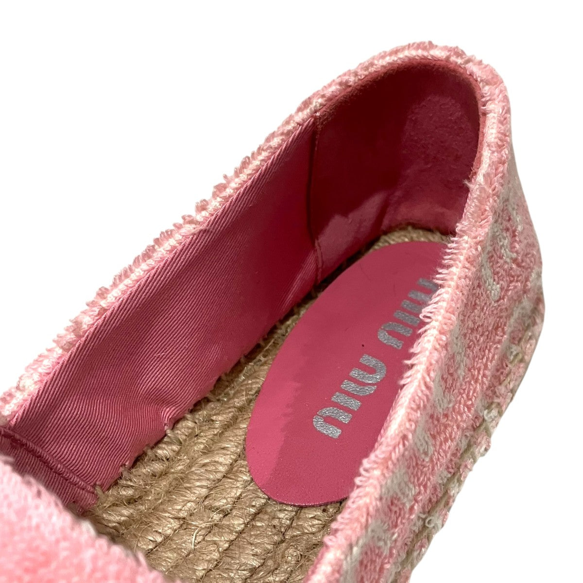 MIU MIU スリッポン5S746D 古着・中古-8枚目のアイテム画像