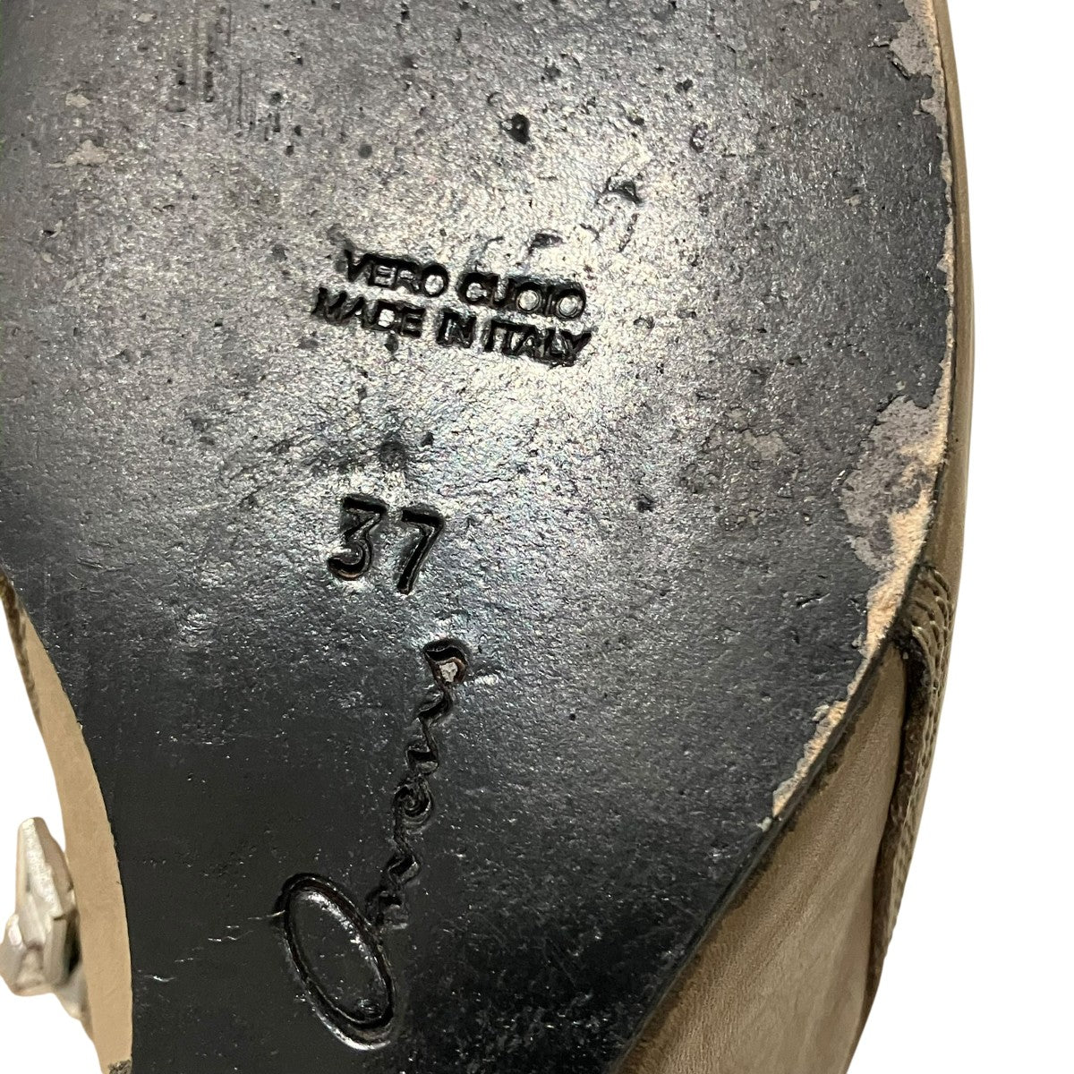 RICK OWENS ウェッジソールショートブーツ 古着・中古-10枚目のアイテム画像