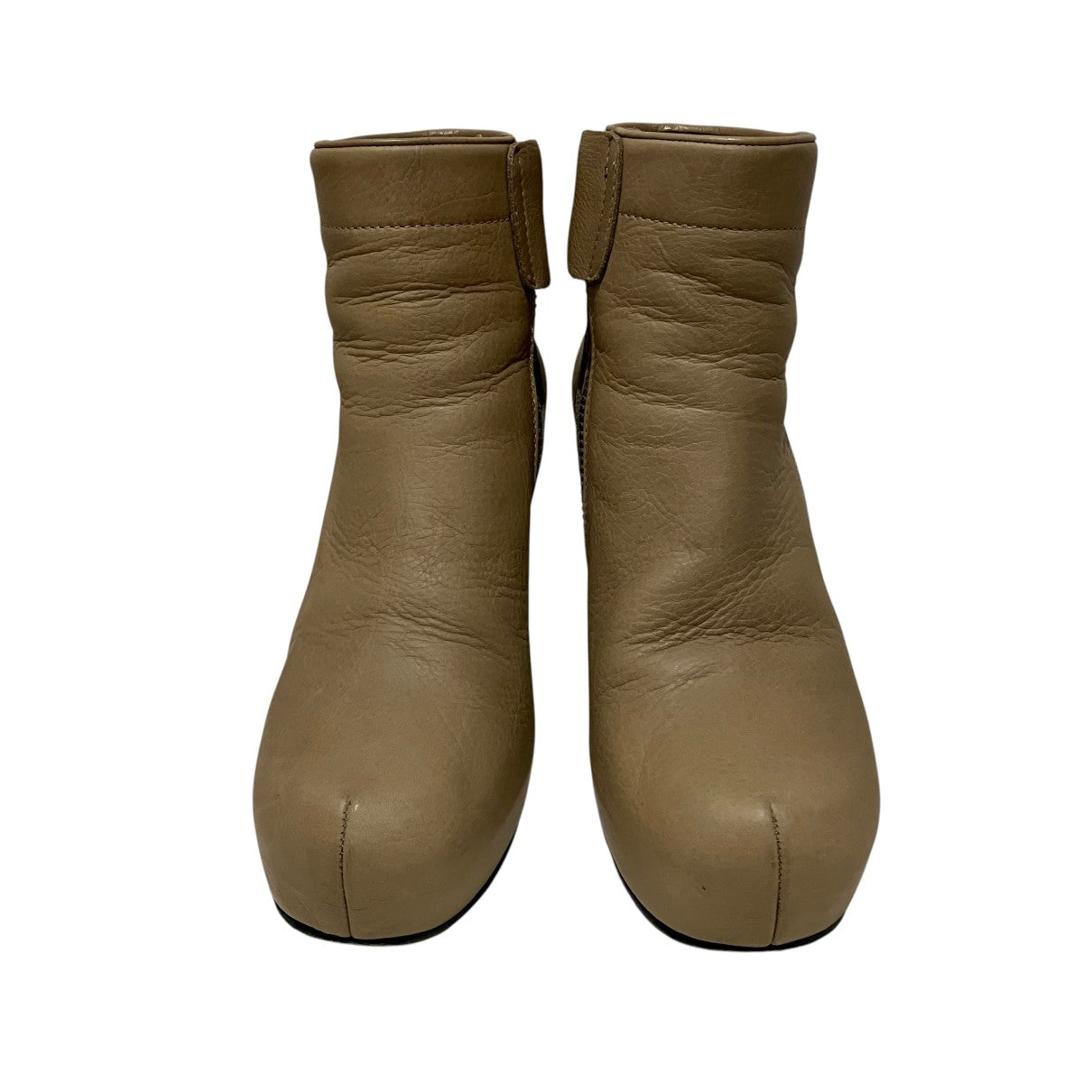 RICK OWENS ウェッジソールショートブーツ 古着・中古-2枚目のアイテム画像
