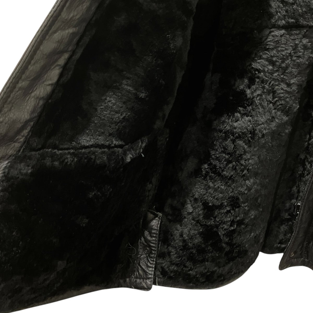 Ermenegildo Zegna ムートンジャケット 古着・中古-4枚目のアイテム画像