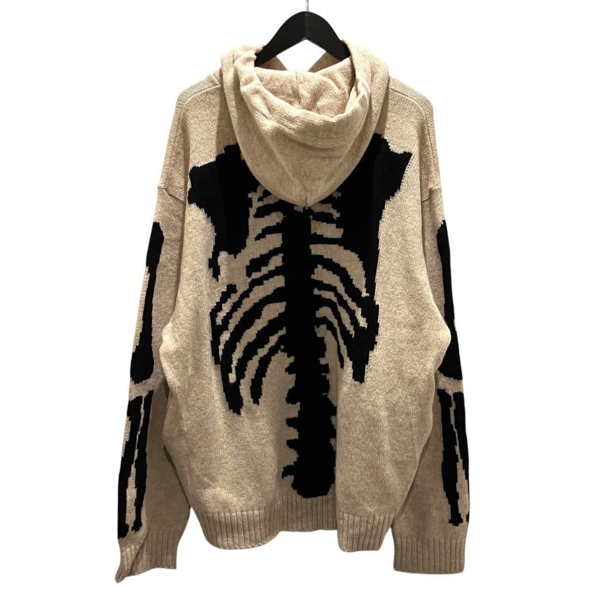 【5G BONE HOOD SWEATER】ニットパーカーK241OKN079