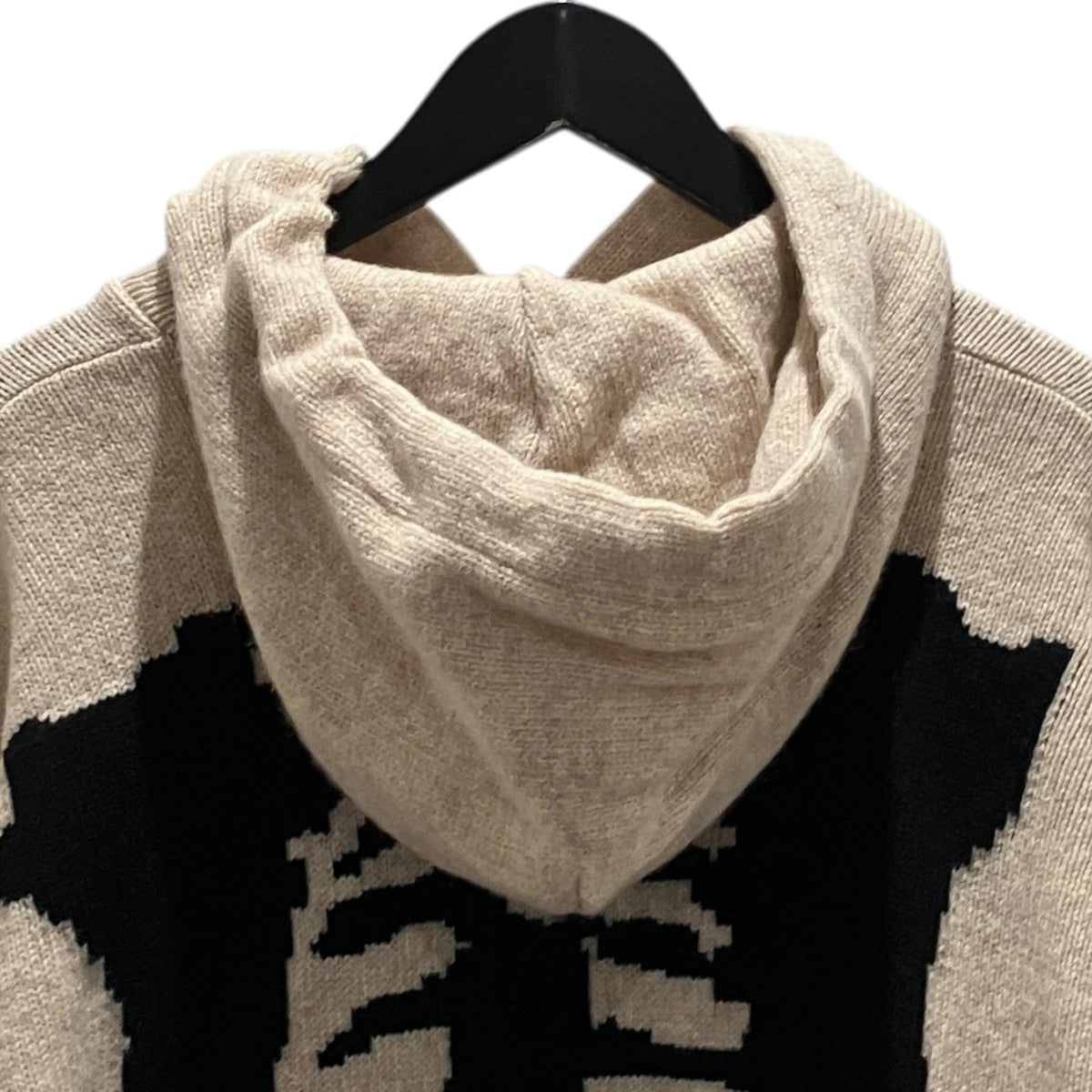 【5G BONE HOOD SWEATER】ニットパーカーK241OKN079