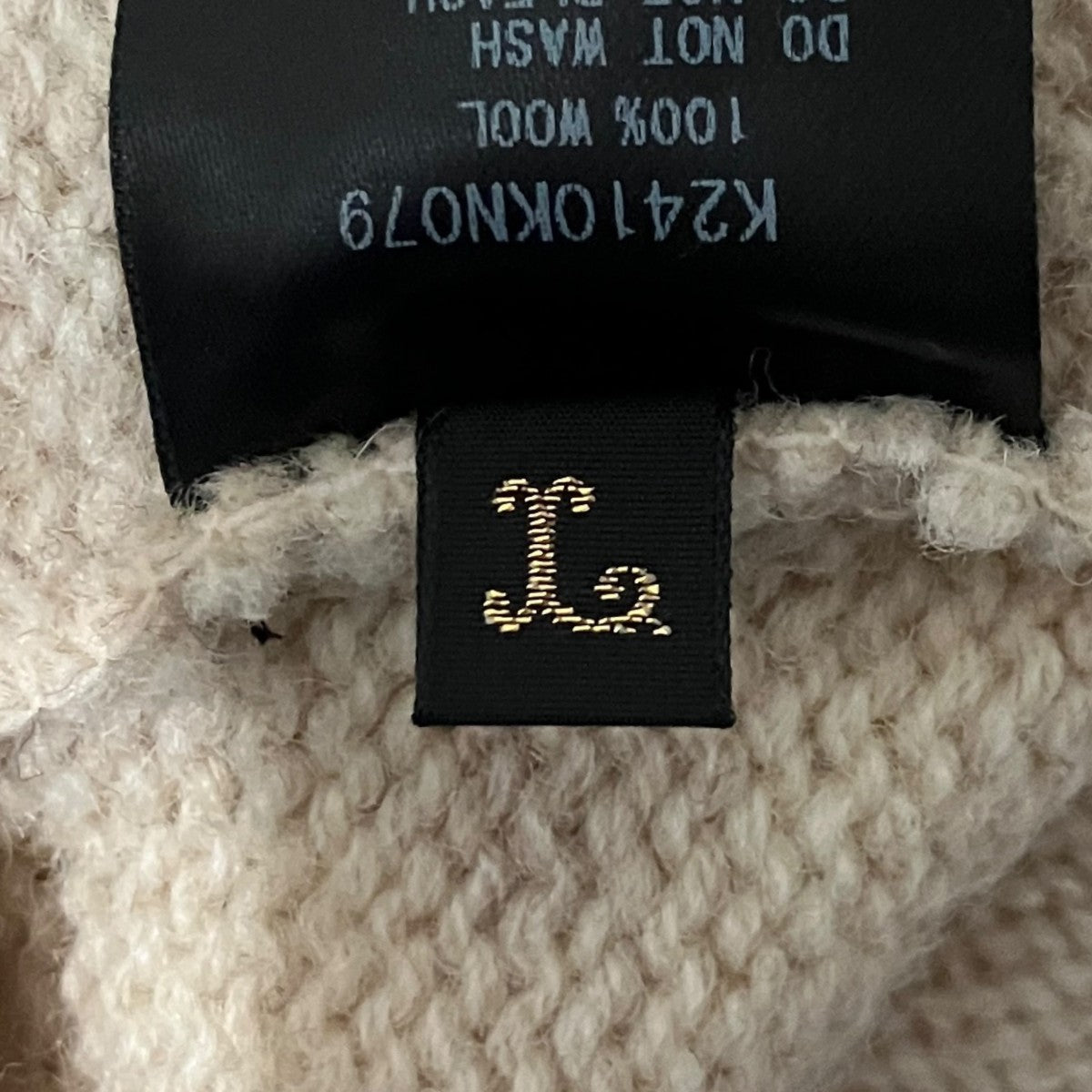 【5G BONE HOOD SWEATER】ニットパーカーK241OKN079