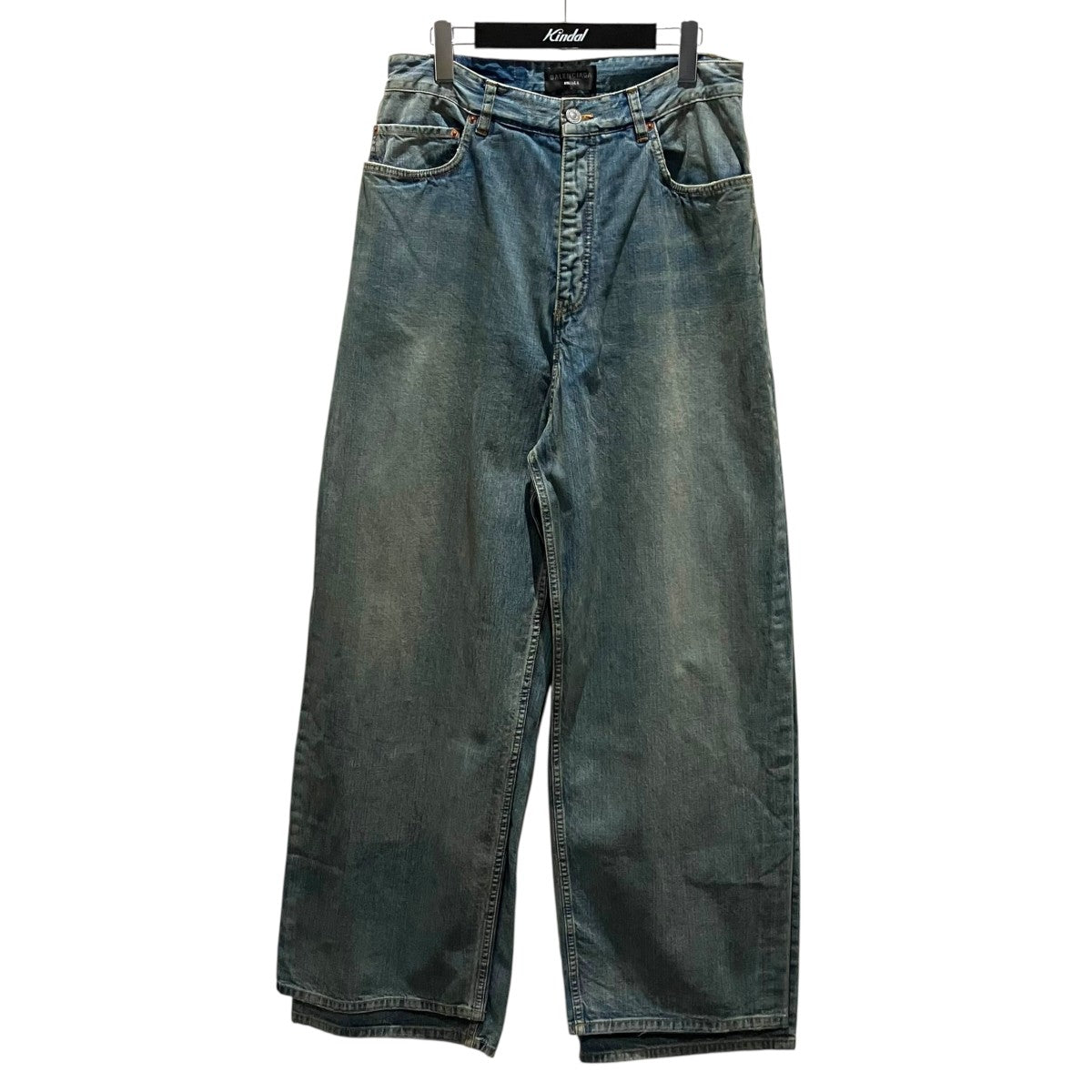 BALENCIAGA 【DOUBLE FRONT WIDE LEG JEANS】デニムパンツ767979 古着・中古-1枚目のアイテム画像