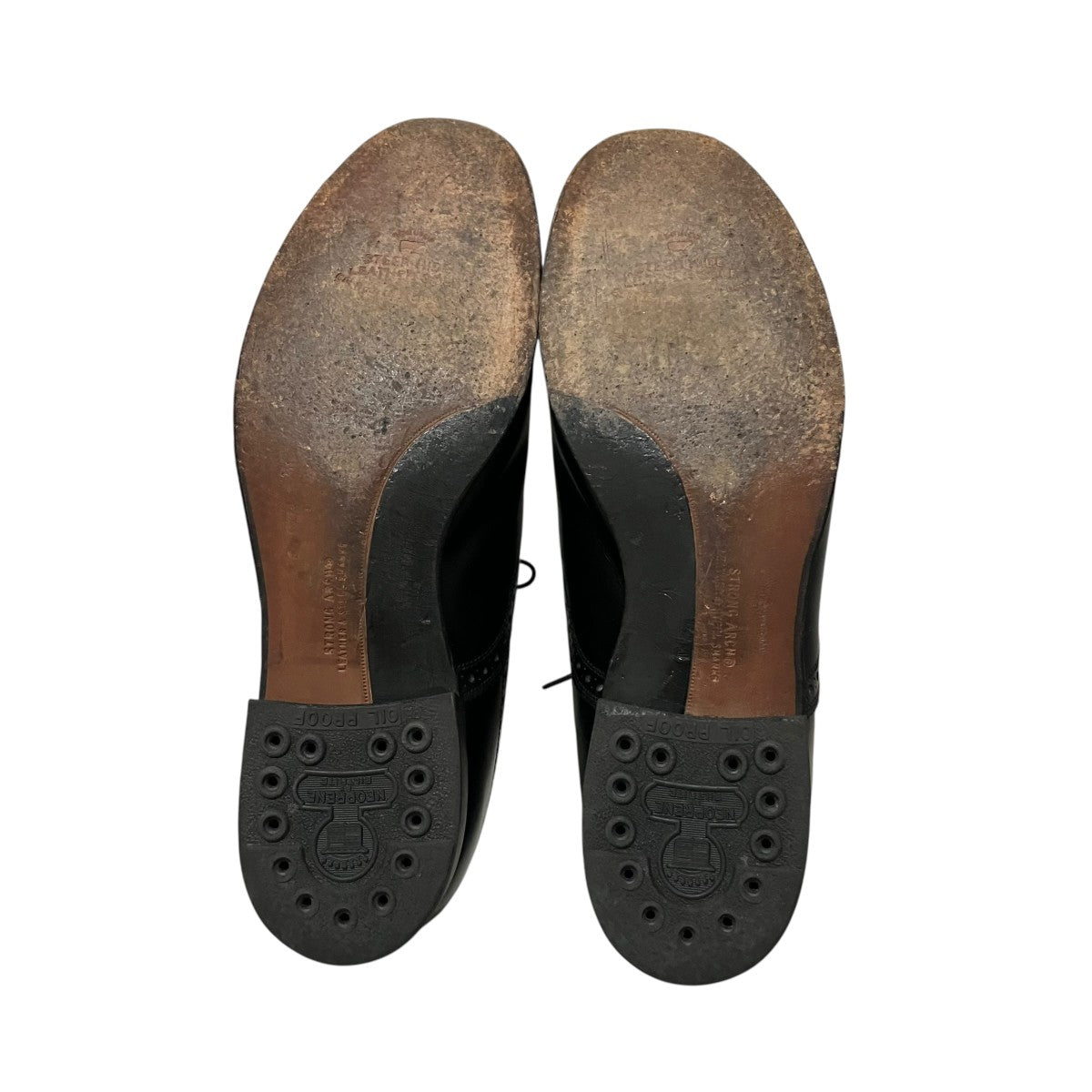 foot the coacher セミブローグレザーシューズ 古着・中古-5枚目のアイテム画像