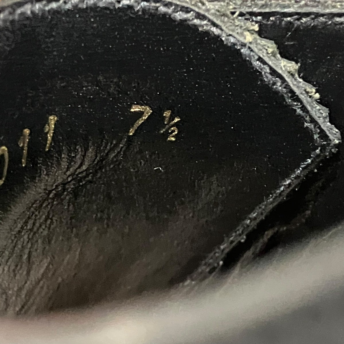 foot the coacher セミブローグレザーシューズ 古着・中古-9枚目のアイテム画像
