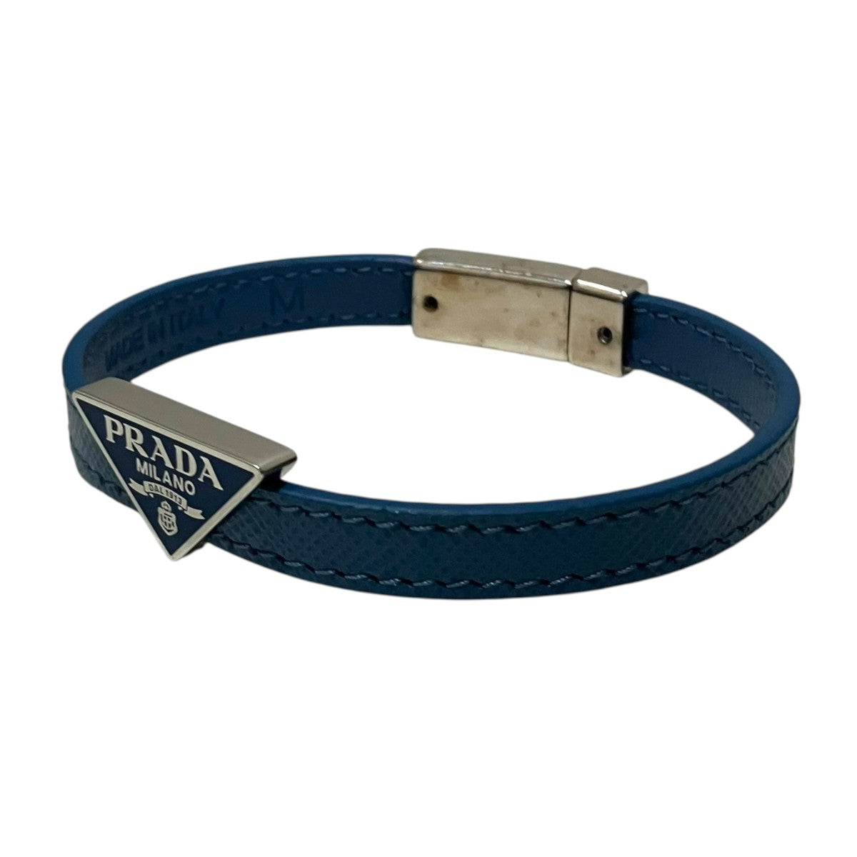 PRADA 【サフィアーノレザー ブレスレット】レザーブレスレット2IB289 古着・中古-1枚目のアイテム画像