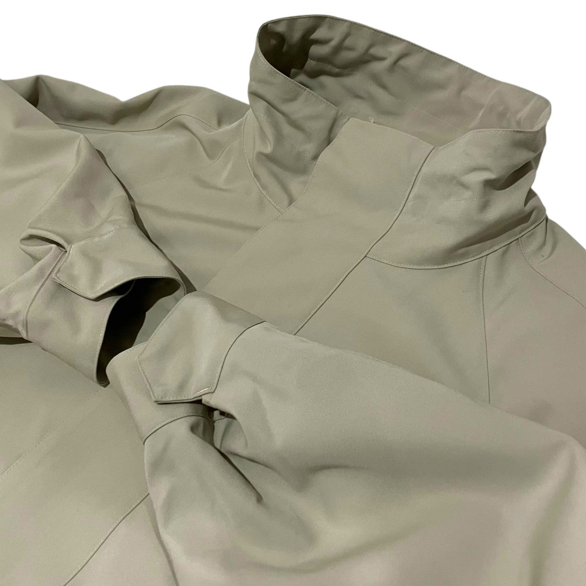 AURALEE 25SS【WOOL MAX CANVAS HIGH NECK ZIP BLOUSON】ジップジャケットA25SB03WC 古着・中古-6枚目のアイテム画像