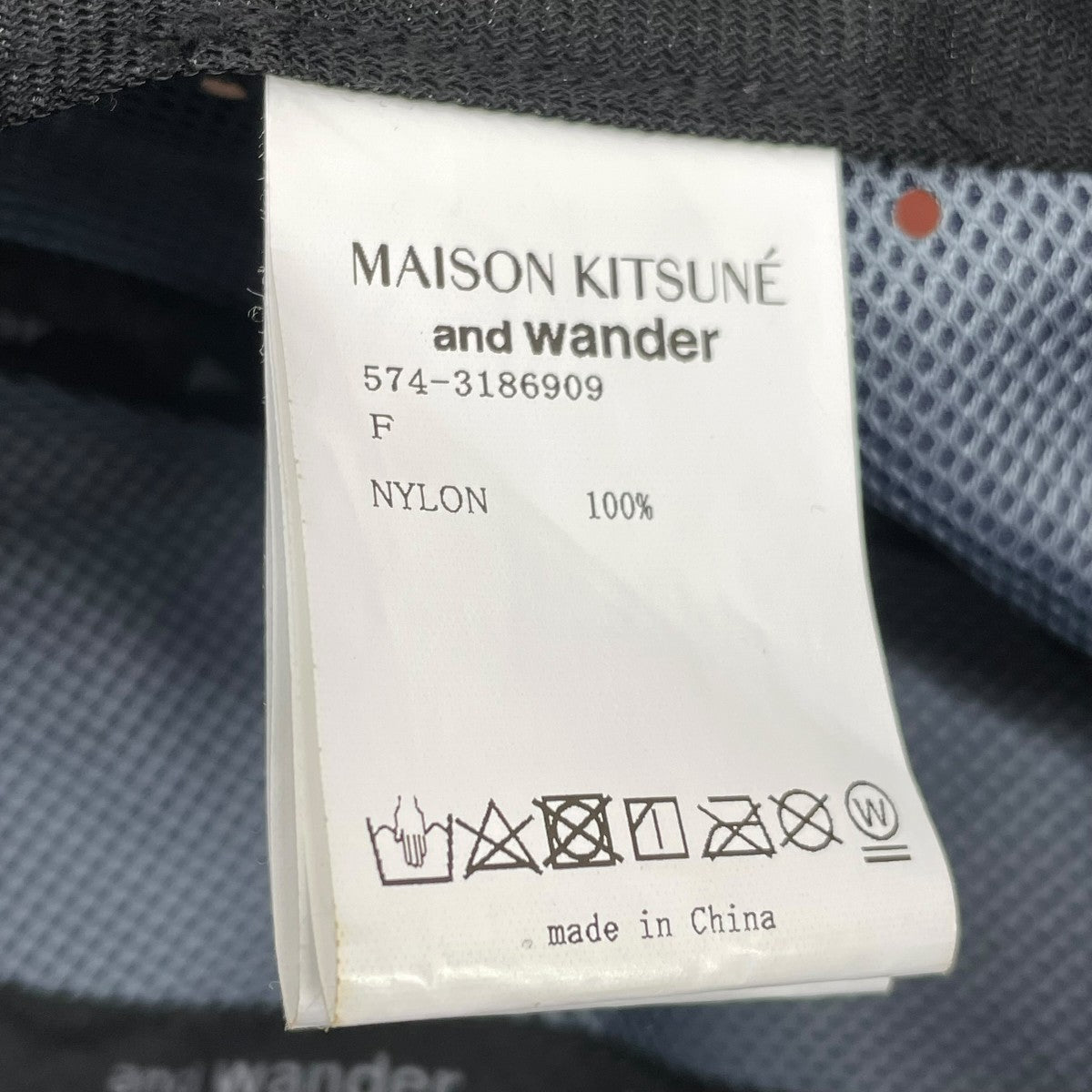 MAISON KITSUNE×and wander 刺繍キャップ574-3186909 古着・中古-6枚目のアイテム画像