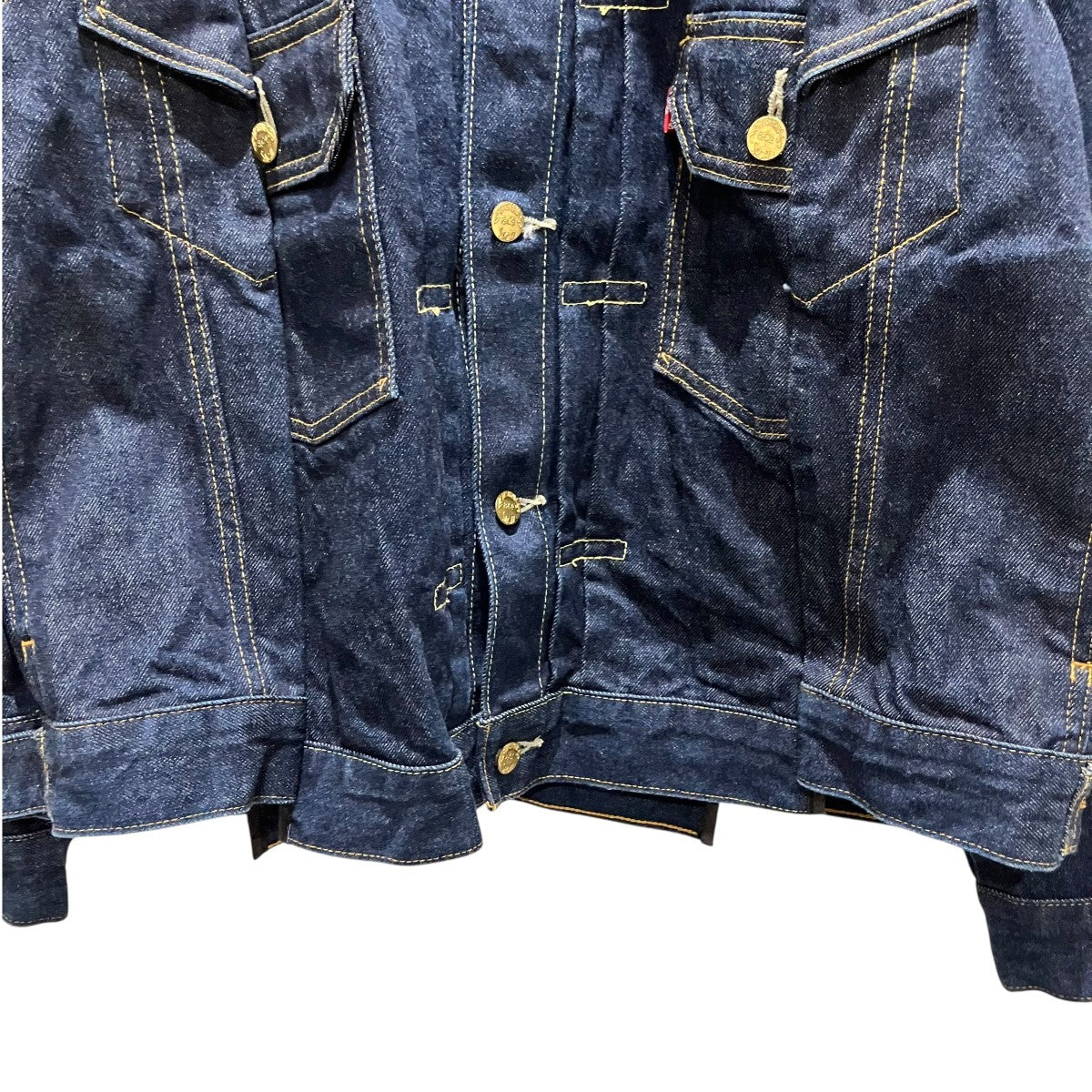 sacai×LEVI’S 25SSデニムジャケット25-03708M 古着・中古-4枚目のアイテム画像