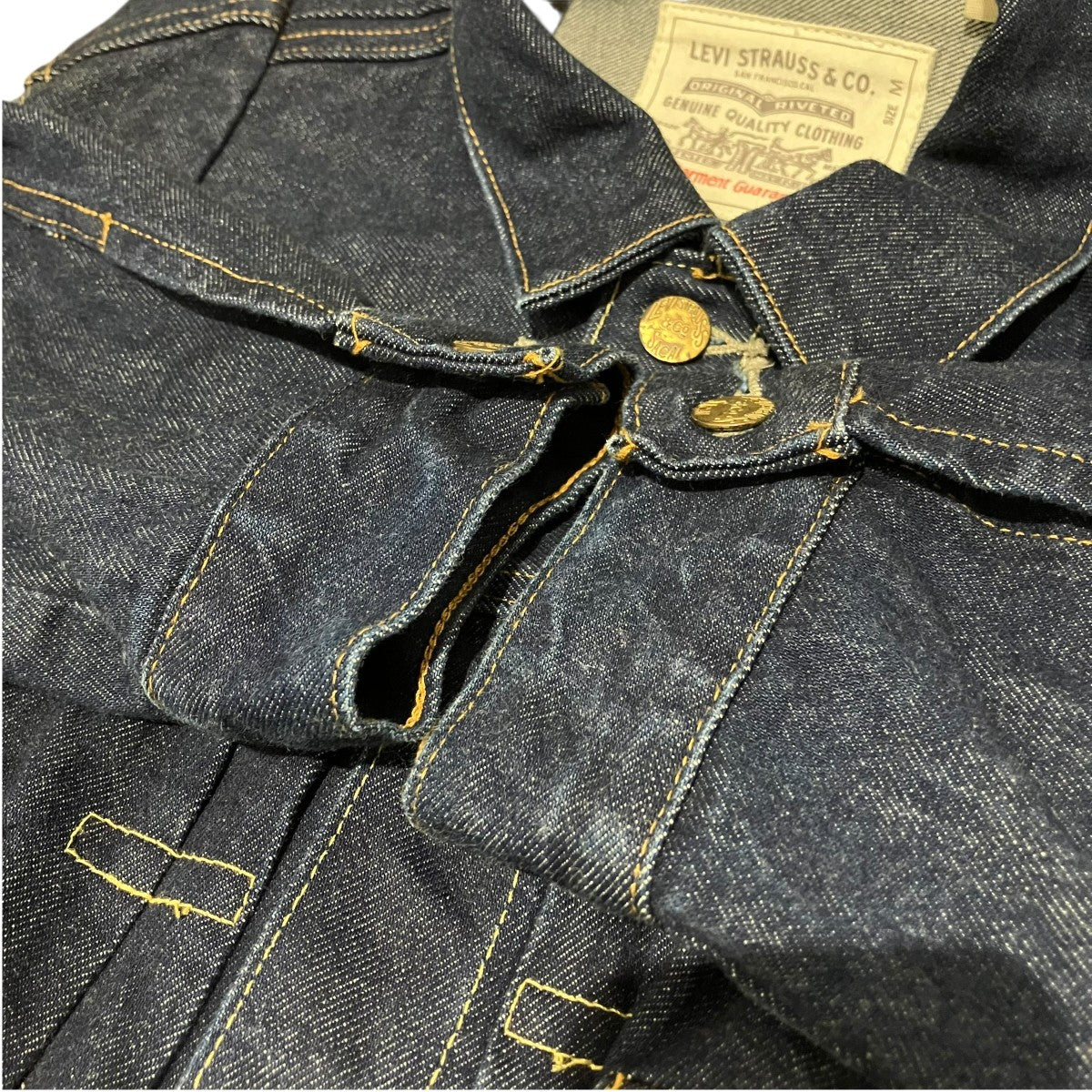 sacai×LEVI’S 25SSデニムジャケット25-03708M 古着・中古-5枚目のアイテム画像