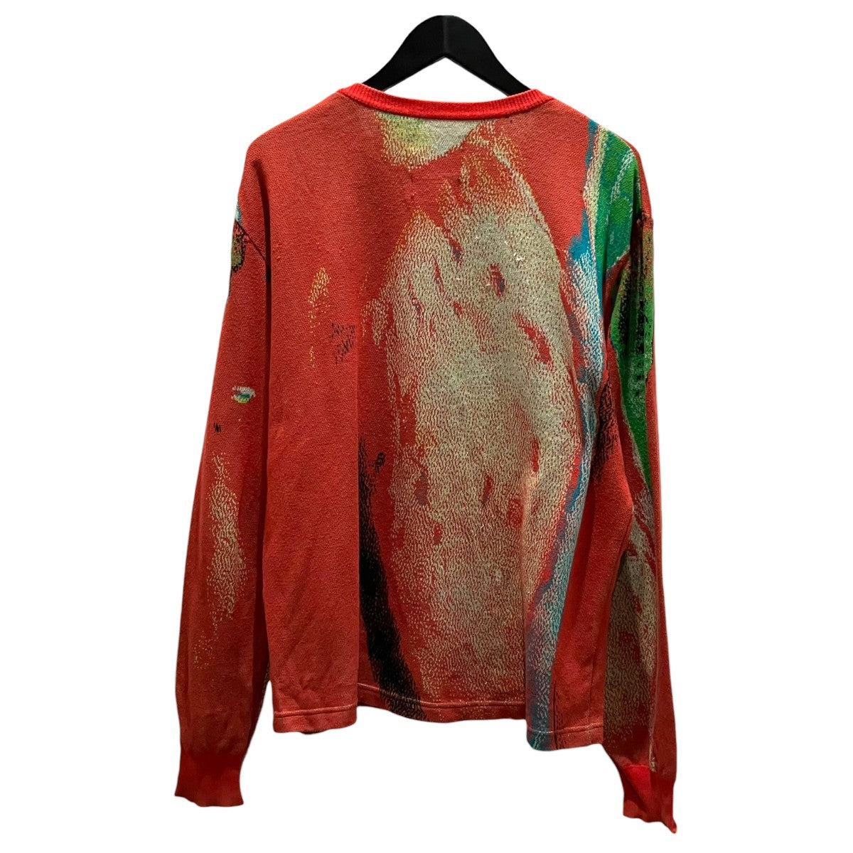 hatra 【Syn Feather Sweater／Penguin】コットンニット 古着・中古-2枚目のアイテム画像