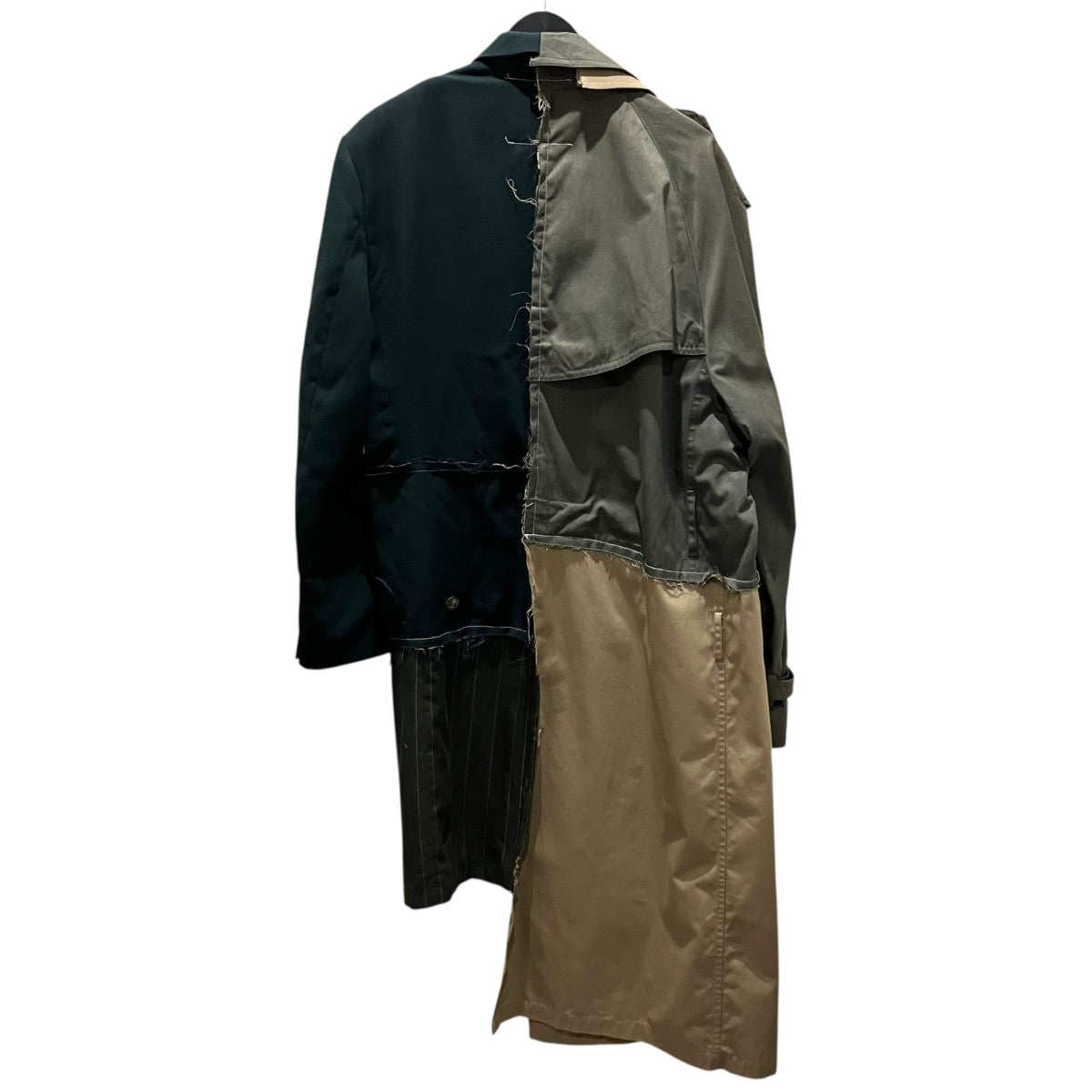 The Elephant ドッキングトレンチコート 古着・中古-2枚目のアイテム画像