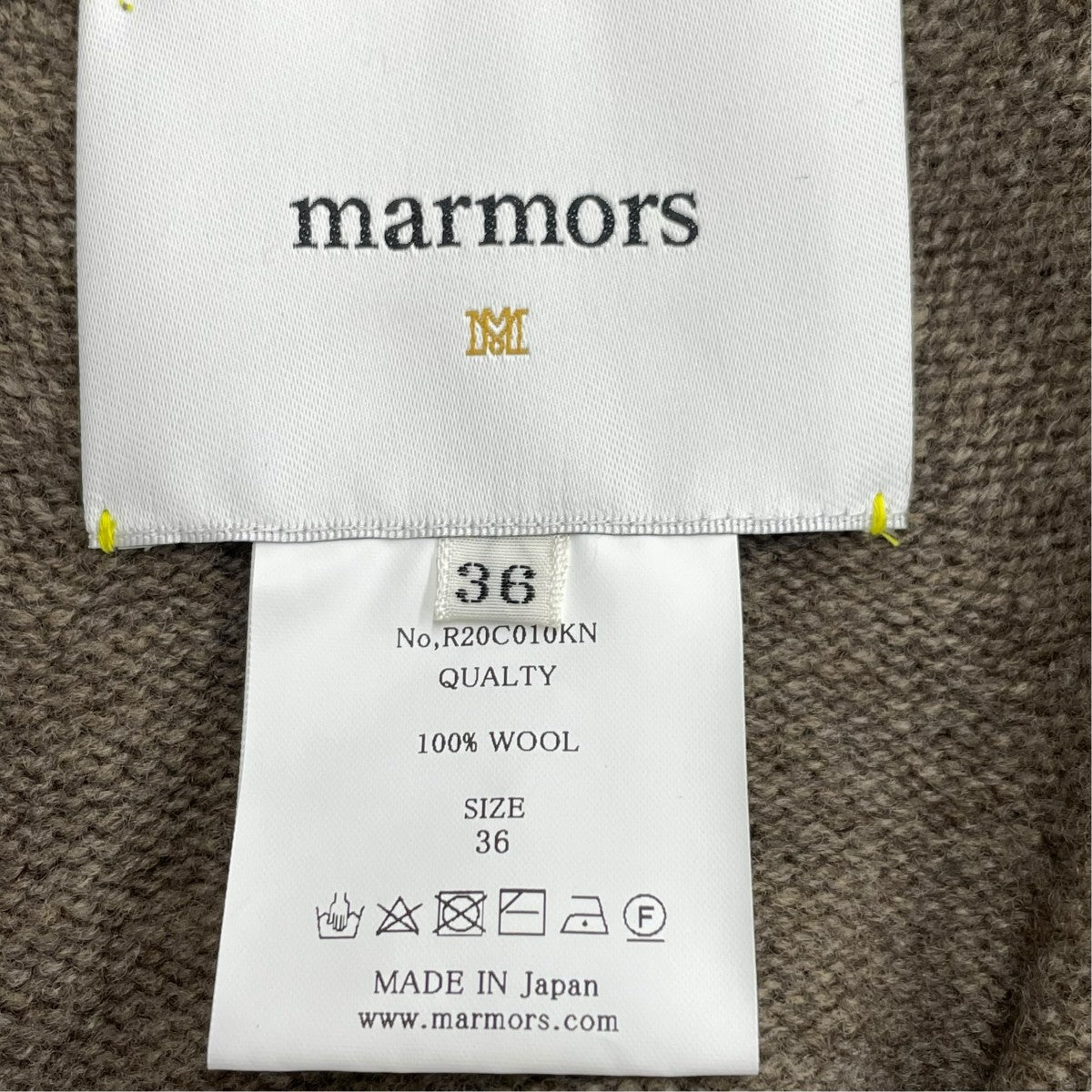 marmors ロングカーディガンR20C10KN 古着・中古-5枚目のアイテム画像