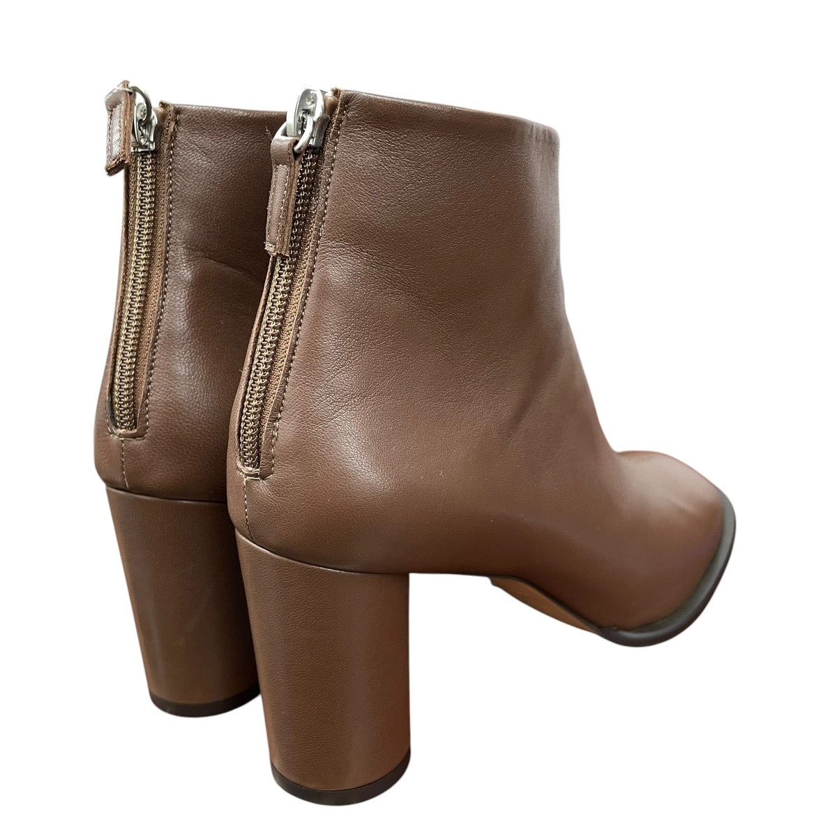 ROUND TOE SHORT BOOTS 24W SHO-#638L