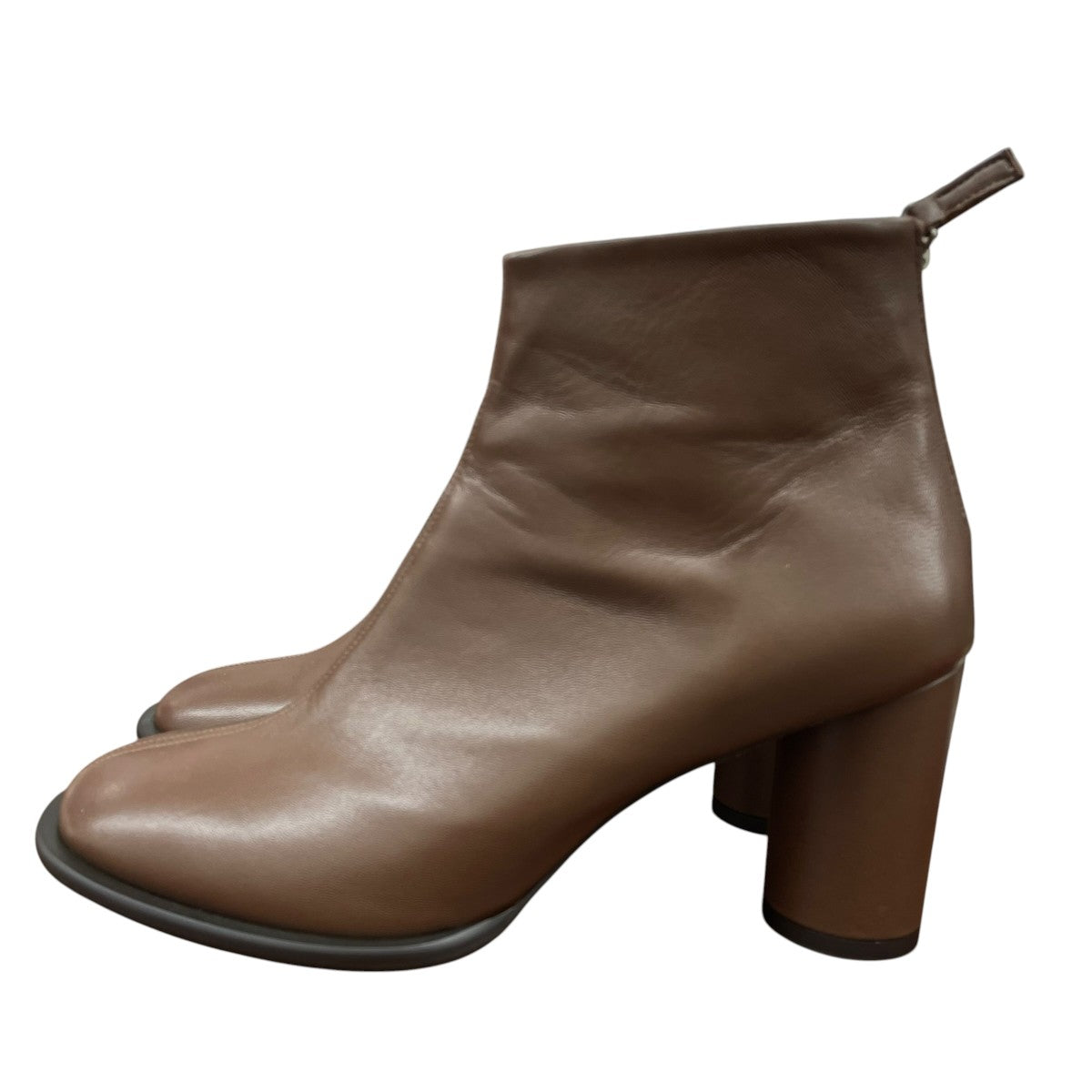 ROUND TOE SHORT BOOTS 24W SHO-#638L