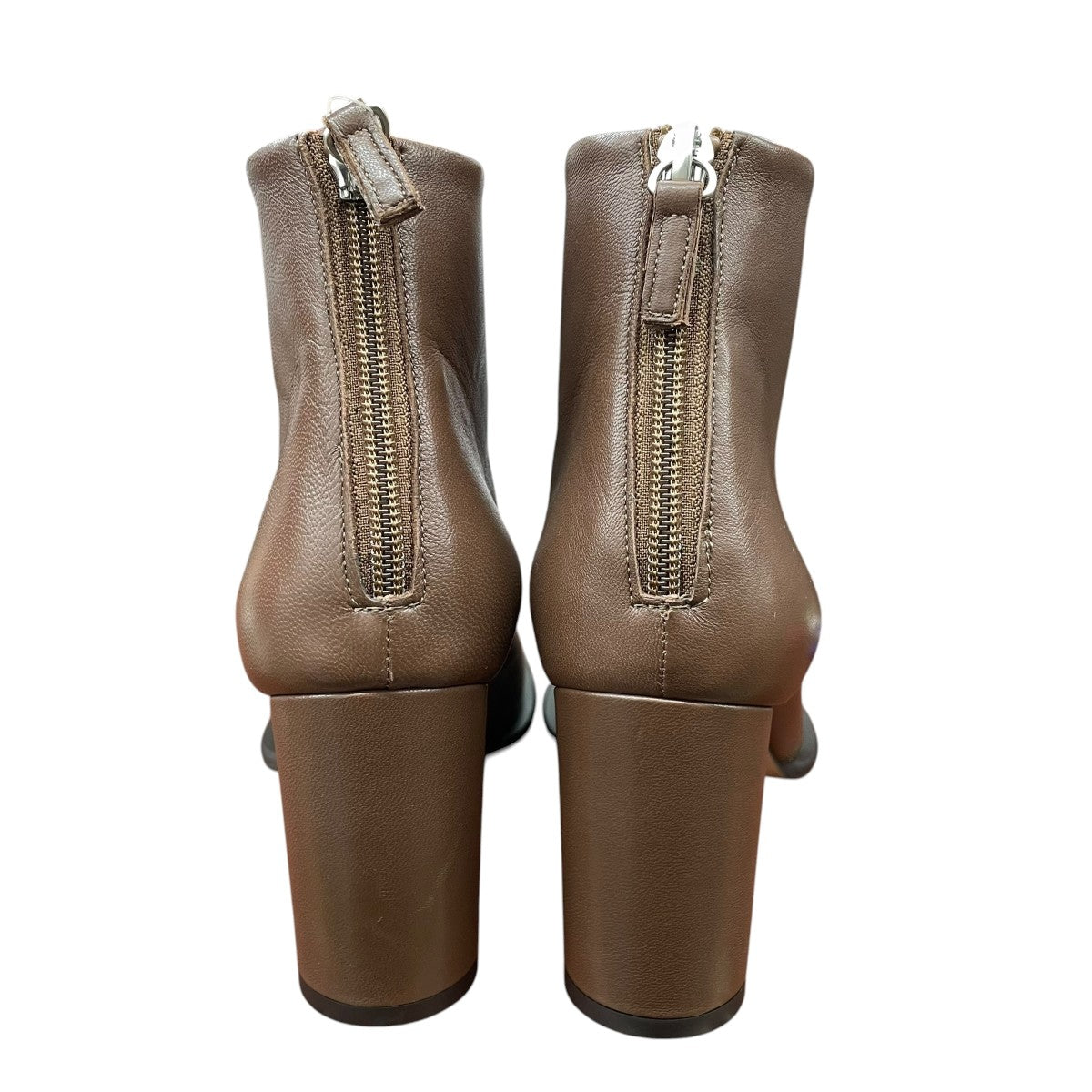 ROUND TOE SHORT BOOTS 24W SHO-#638L