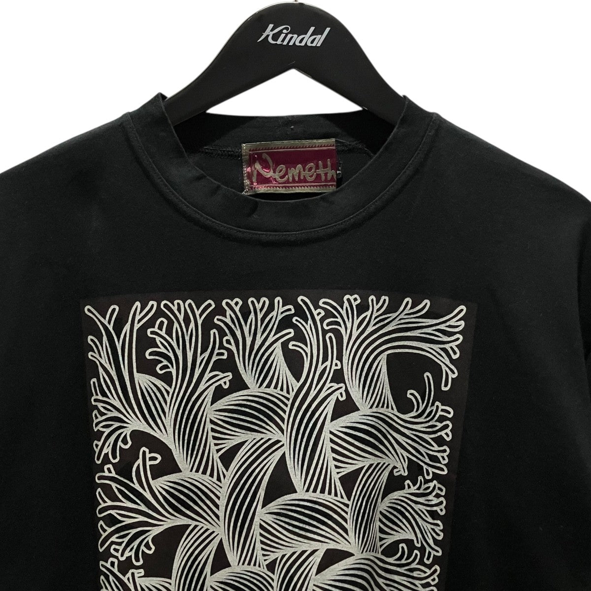 Nemeth モックネックTシャツ 古着・中古-3枚目のアイテム画像