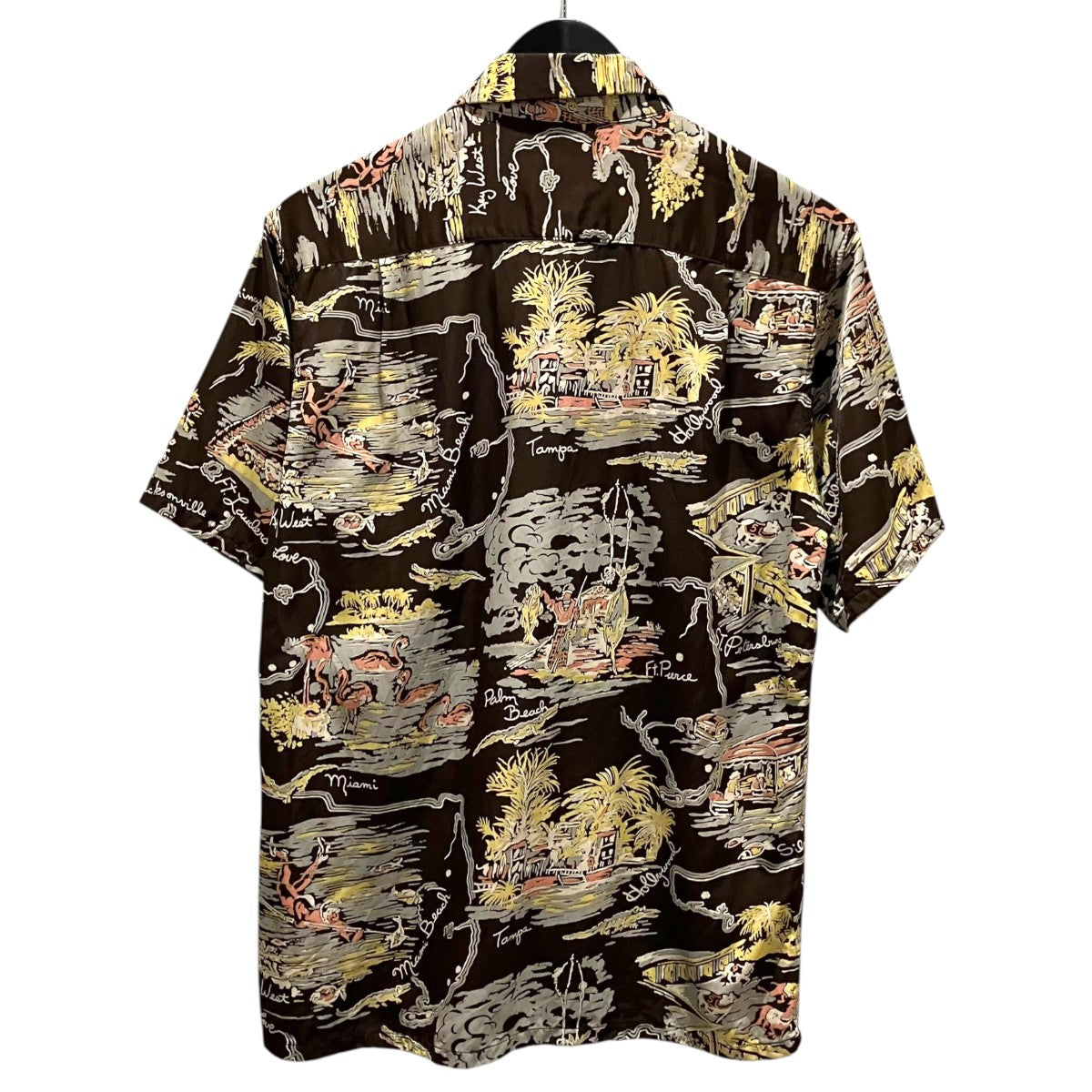 VISVIM 【DUKE SHIRT SUNSHINE S／S】アロハシャツ0115105011013 古着・中古-2枚目のアイテム画像