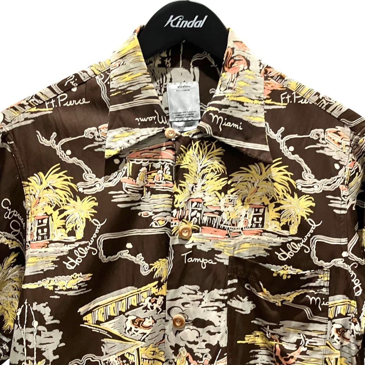 VISVIM 【DUKE SHIRT SUNSHINE S／S】アロハシャツ0115105011013 古着・中古-3枚目のアイテム画像