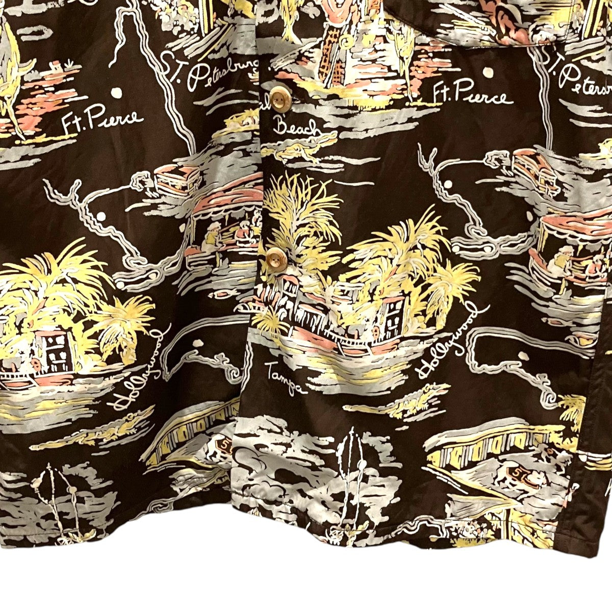 VISVIM(ビズビム) 【DUKE SHIRT SUNSHINE S／S】アロハシャツ