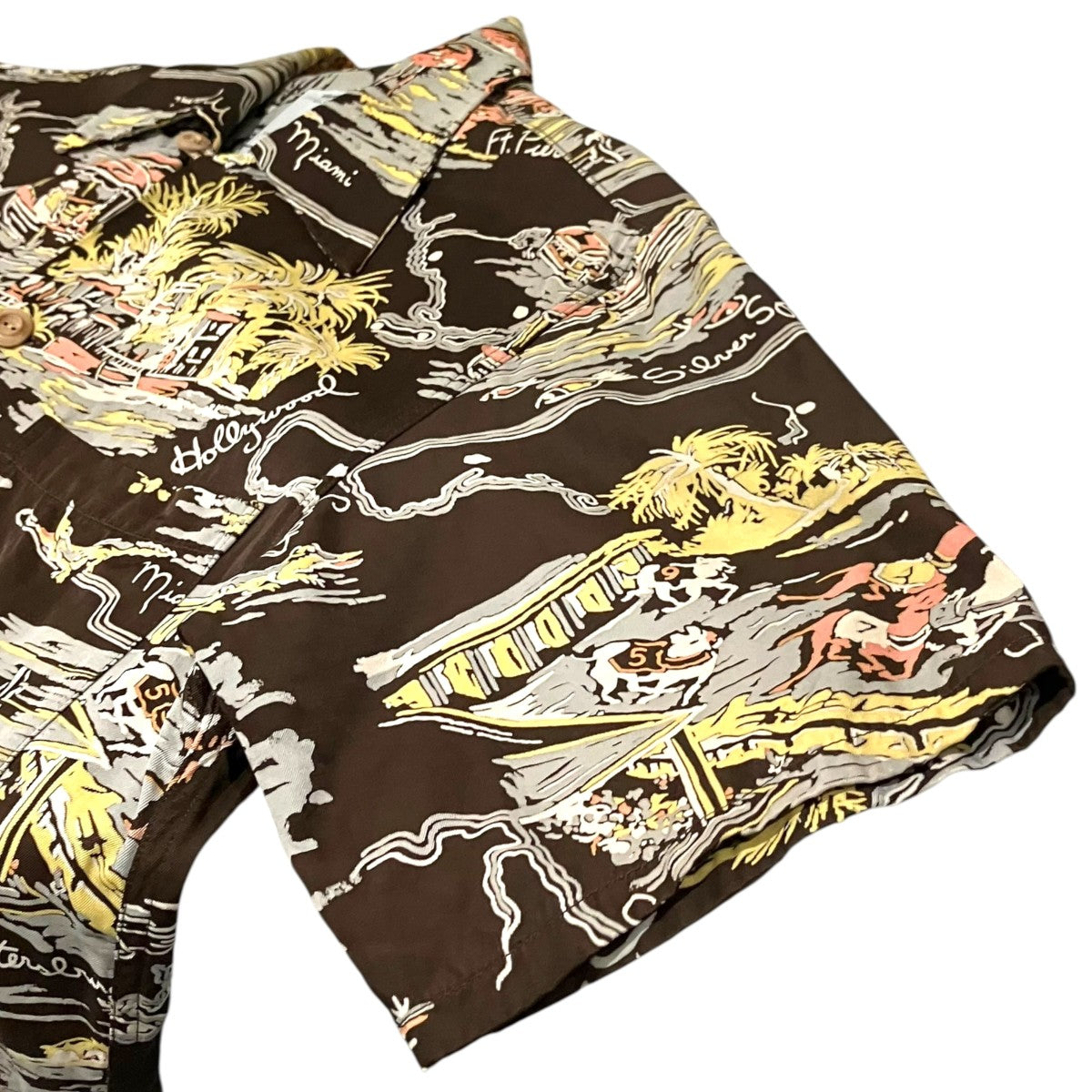 VISVIM 【DUKE SHIRT SUNSHINE S／S】アロハシャツ0115105011013 古着・中古-5枚目のアイテム画像