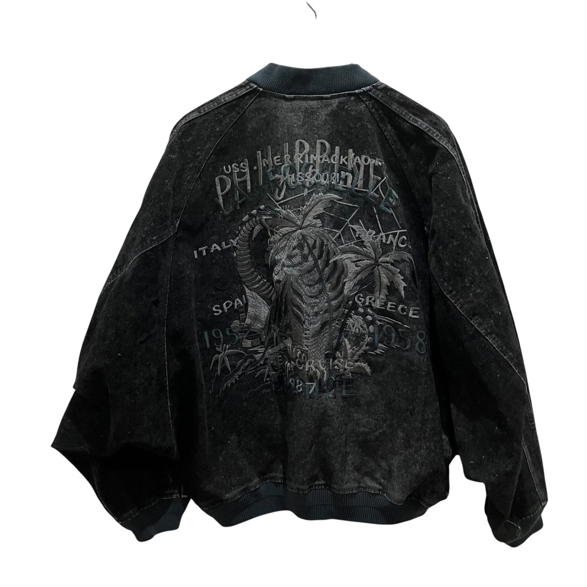 doublet(ダブレット) 25AW【FLOCKED DENIM SOUVENIR JACKET】デニム doublet(ダブレット) 25AW【FLOCKED DENIM SOUVENIR JACKET】デニム