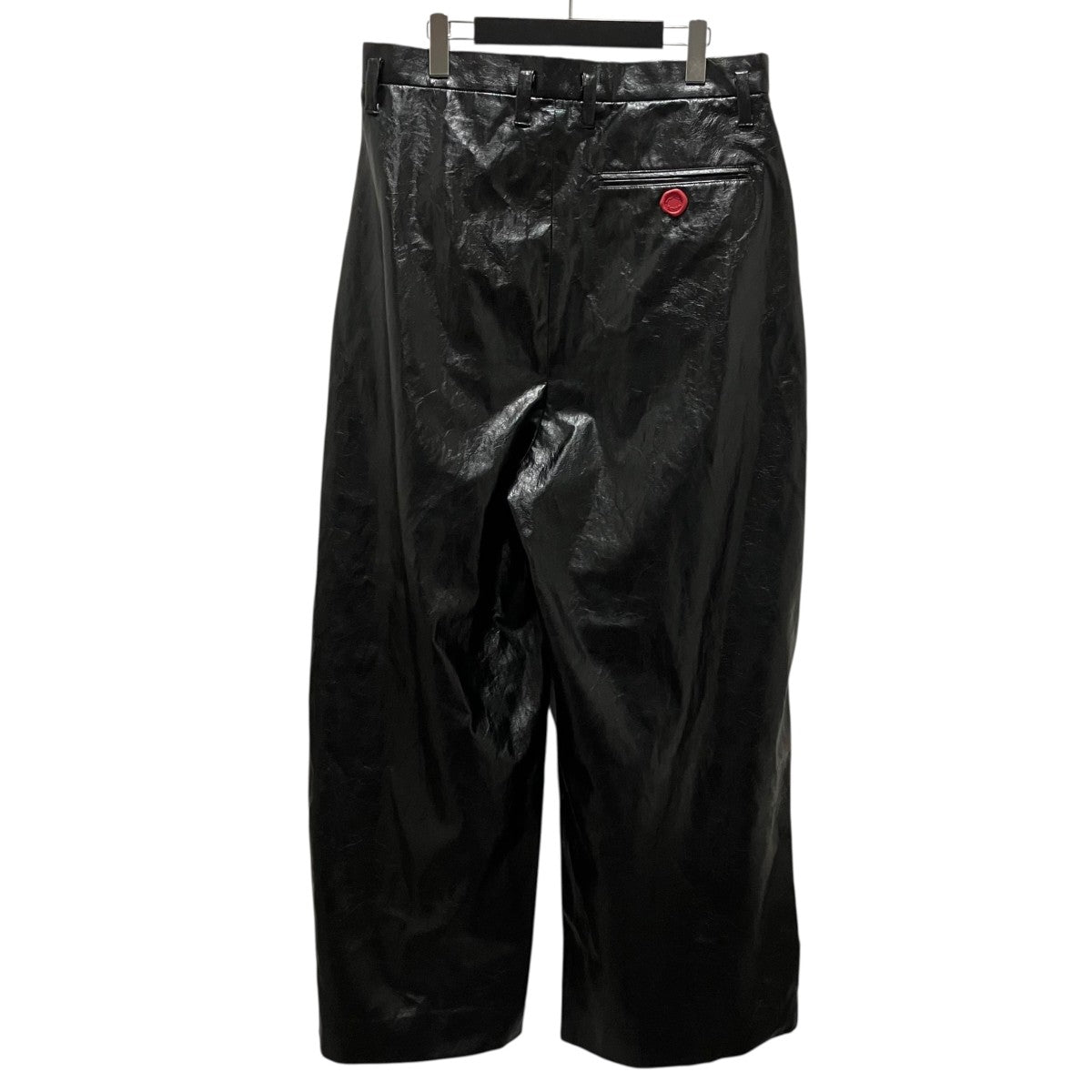 SHINYA KOZUKA フェイクレザーパンツ2402SK136 古着・中古-2枚目のアイテム画像