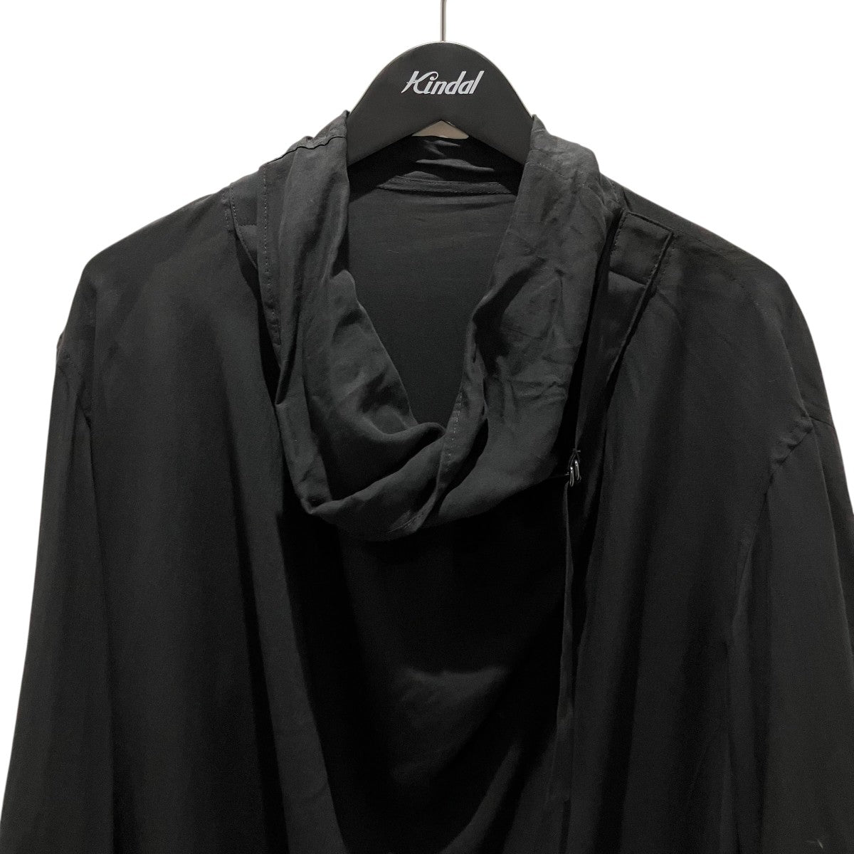Yohji Yamamoto pour homme 【CELLLOSEL AWN DRAPE PULLOVER BLOUSE】ドレーププルオーバーブラウスHM-B03-200 古着・中古-3枚目のアイテム画像