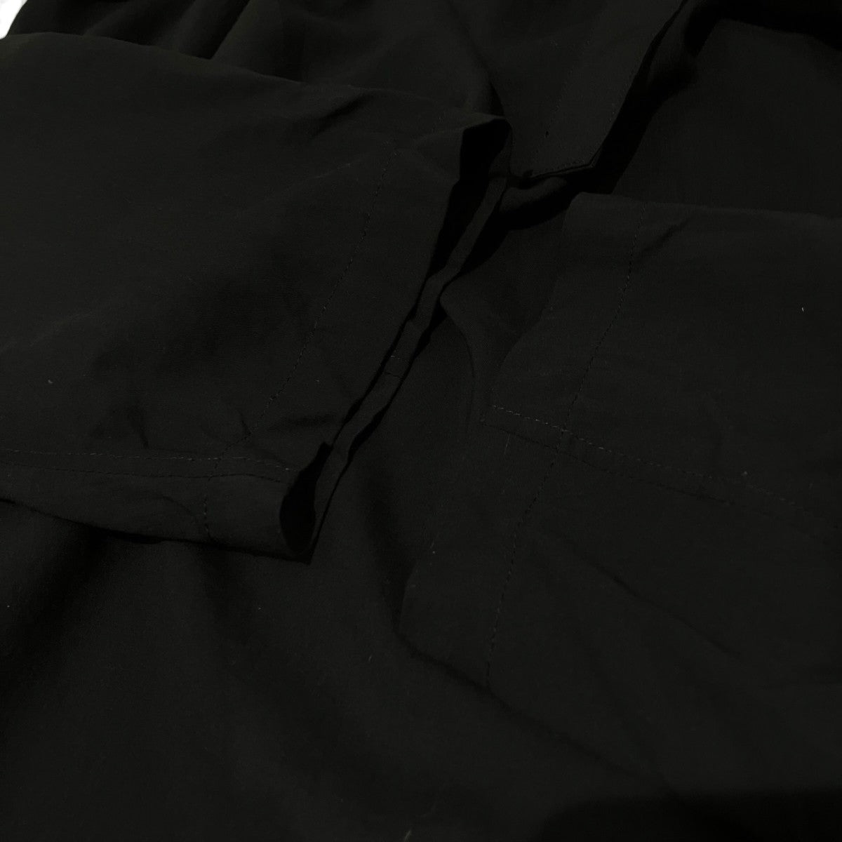Yohji Yamamoto pour homme 【CELLLOSEL AWN DRAPE PULLOVER BLOUSE】ドレーププルオーバーブラウスHM-B03-200 古着・中古-5枚目のアイテム画像