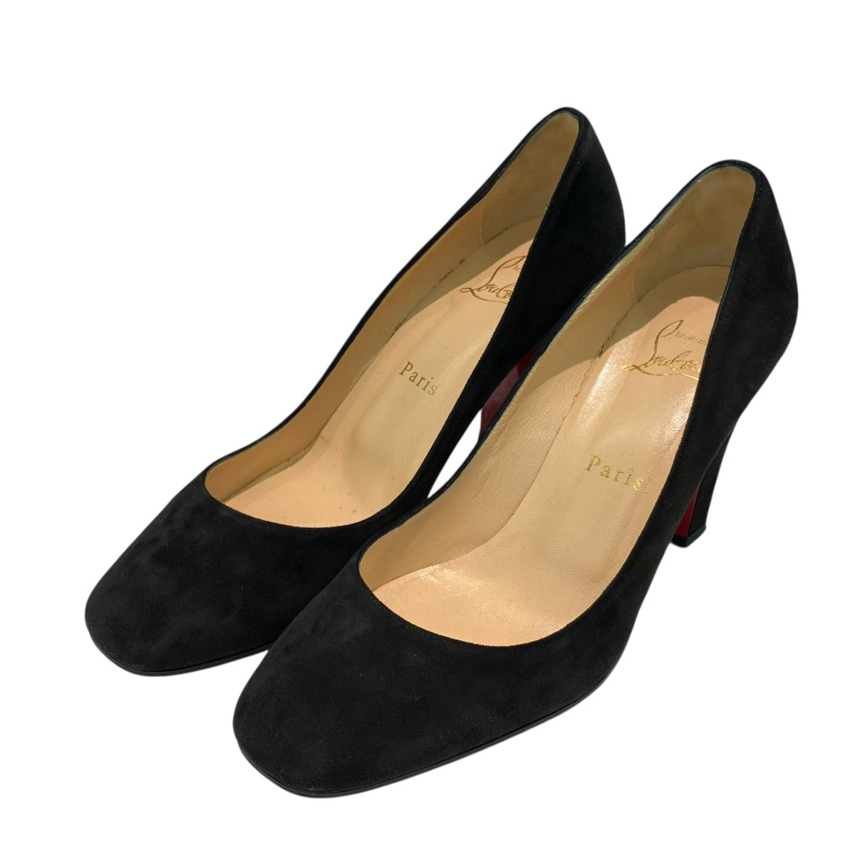 Christian Louboutin 【MISTICA】スウェードパンプス 古着・中古-1枚目のアイテム画像
