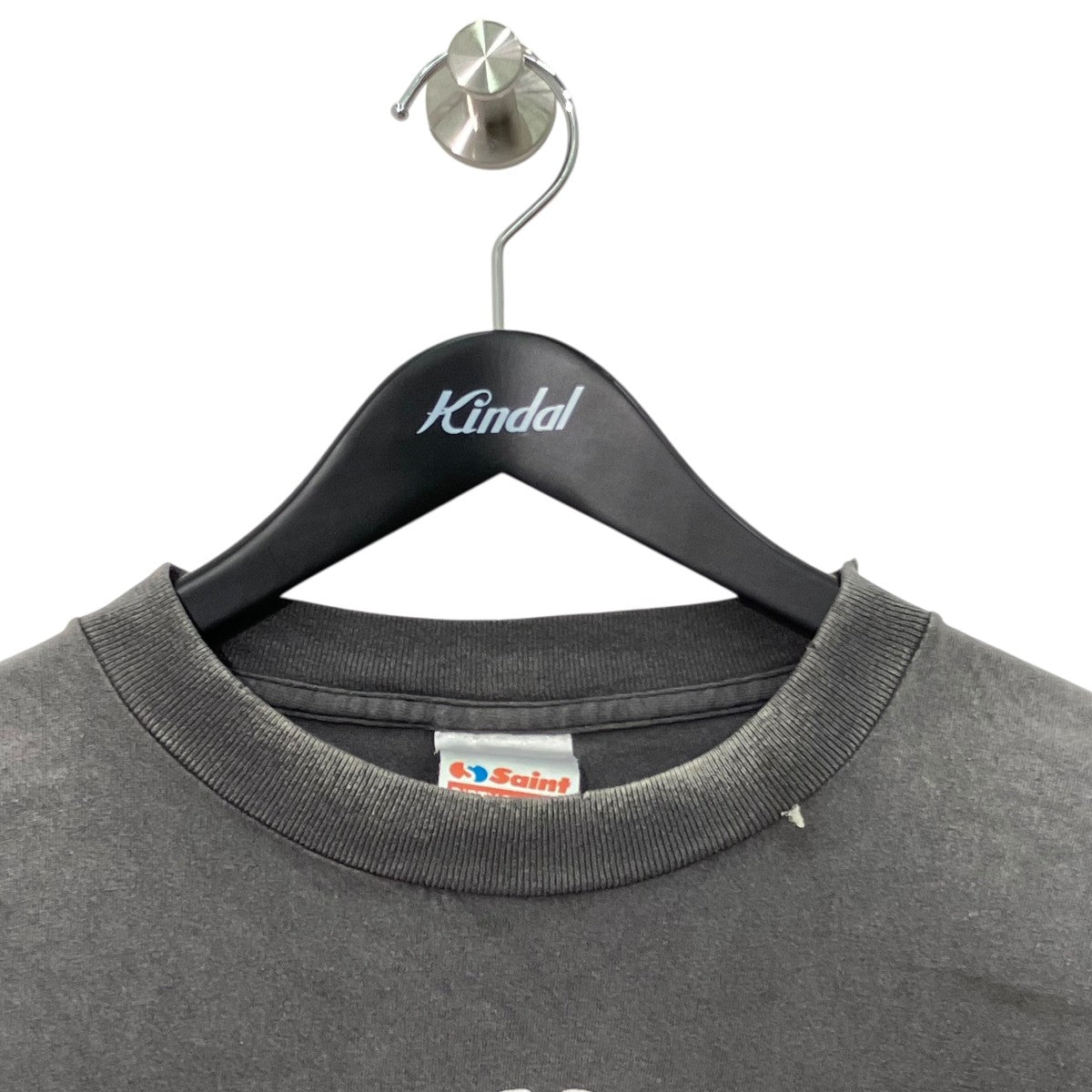 SAINT MICHAEL 25AWTEE／FIST／BLACK半袖TシャツSM-HR1-0000-001 古着・中古-3枚目のアイテム画像