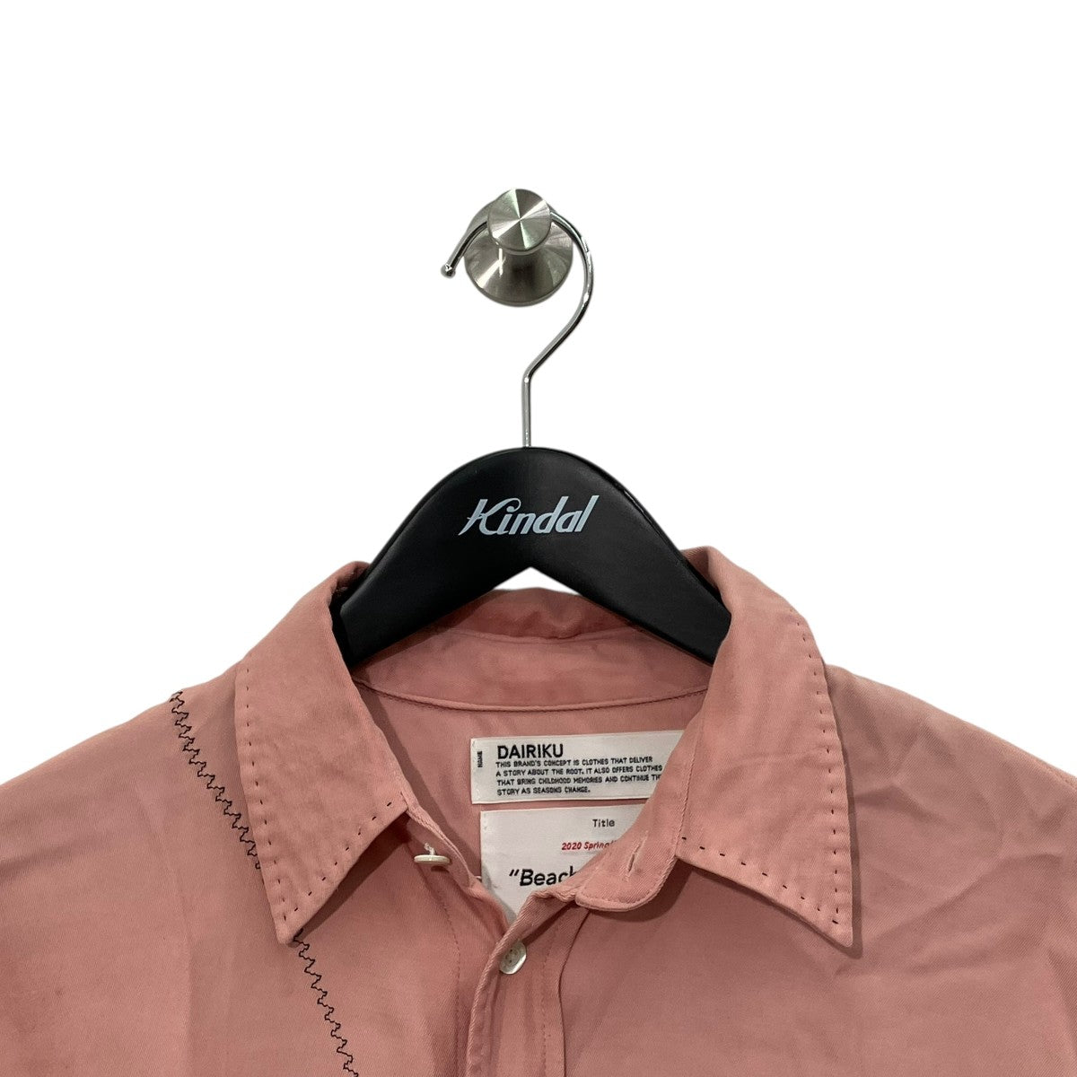 DAIRIKU Rockabilly Dolman-Sleeve Shirt長袖シャツ20SS S-3 古着・中古-3枚目のアイテム画像