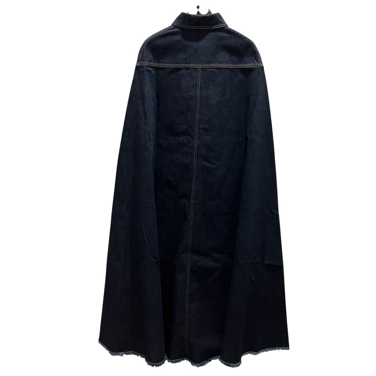 ALAIA デニムケープAA9M02953T537 古着・中古-2枚目のアイテム画像
