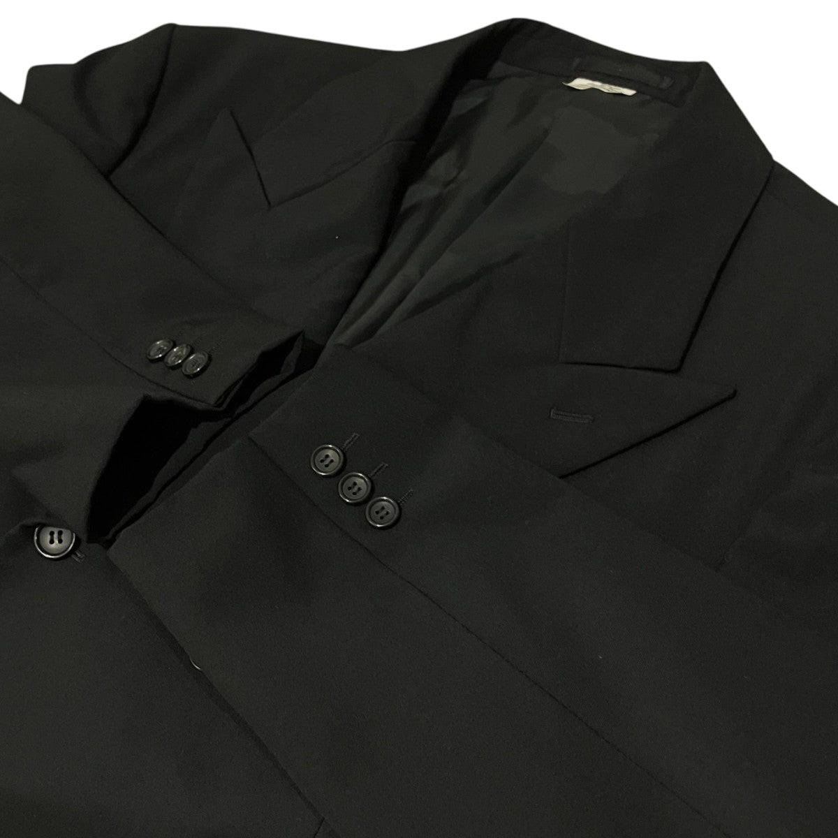 COMME des GARCONS HOMME PLUS 21SSウールギャバダブルテーラードジャケットPG-J066 古着・中古-5枚目のアイテム画像