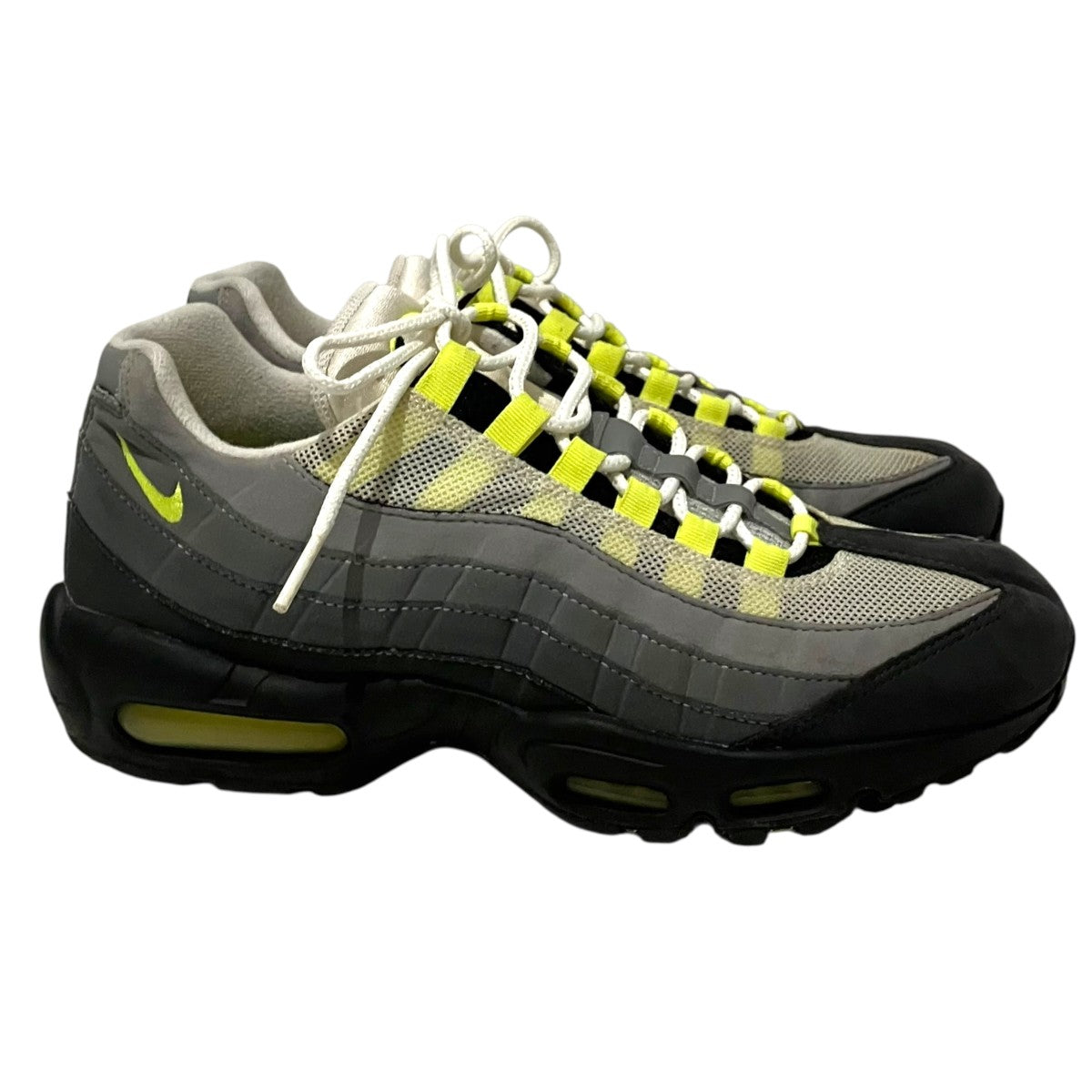NIKE 2020【Air Max 95 OG Neon Yellow】ローカットスニーカーCT1689 001 古着・中古-4枚目のアイテム画像