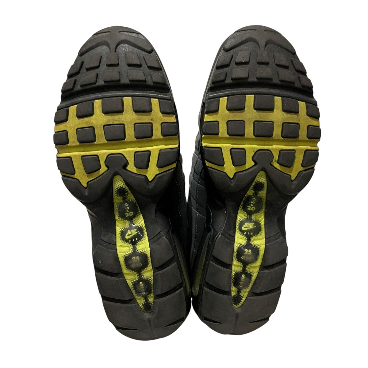 NIKE 2020【Air Max 95 OG Neon Yellow】ローカットスニーカーCT1689 001 古着・中古-5枚目のアイテム画像