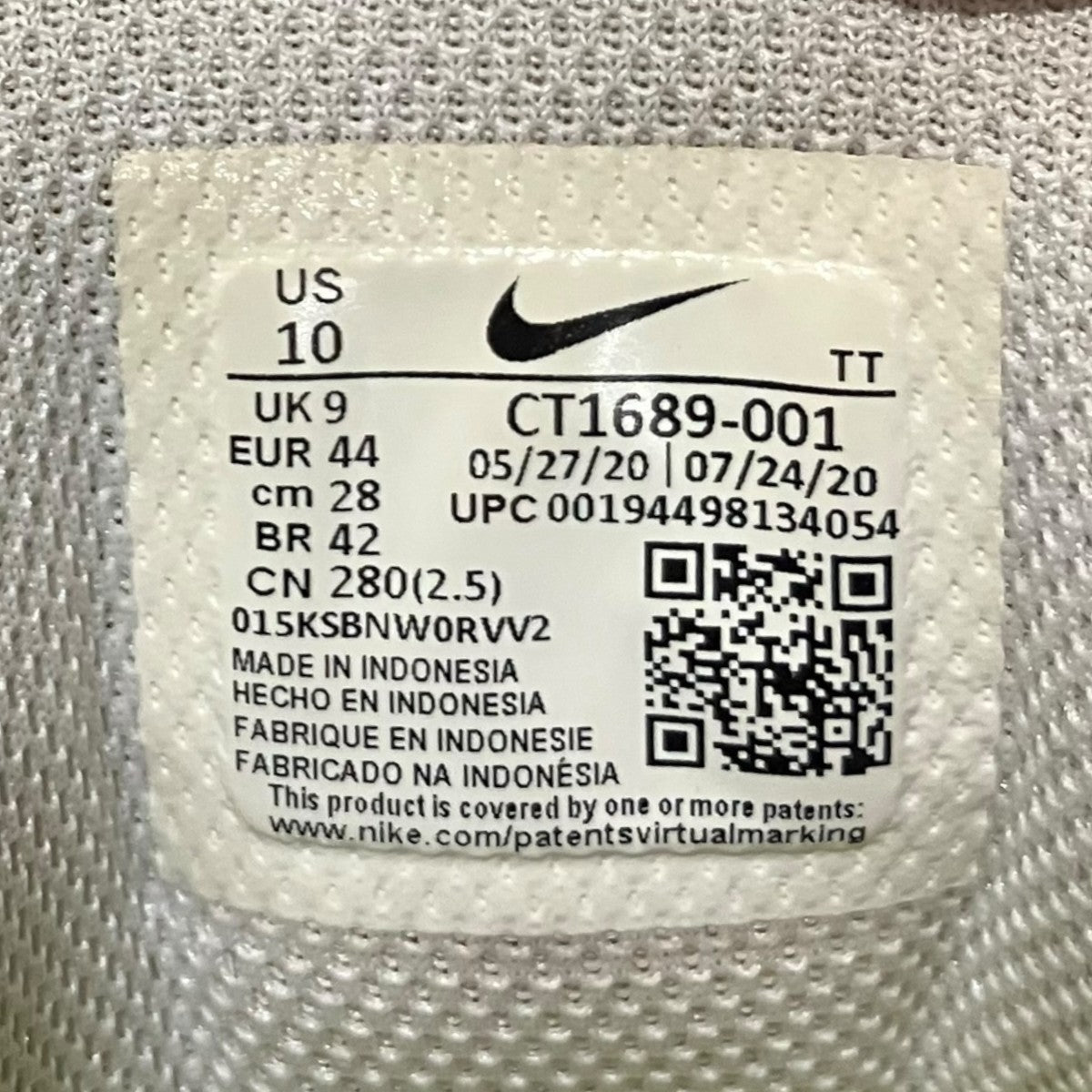 NIKE 2020【Air Max 95 OG Neon Yellow】ローカットスニーカーCT1689 001 古着・中古-9枚目のアイテム画像