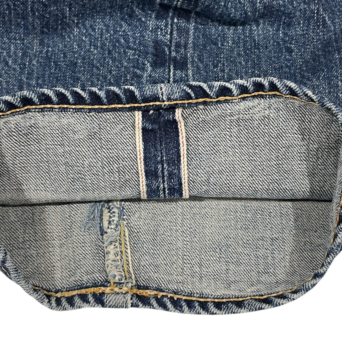 赤耳デニムパンツ