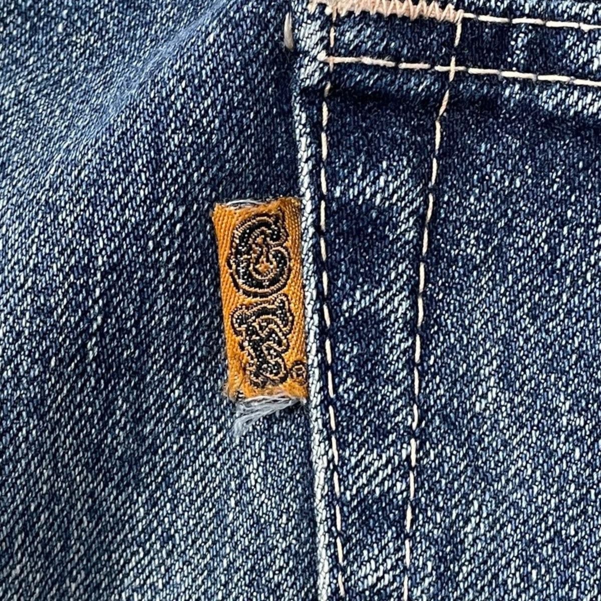 赤耳デニムパンツ
