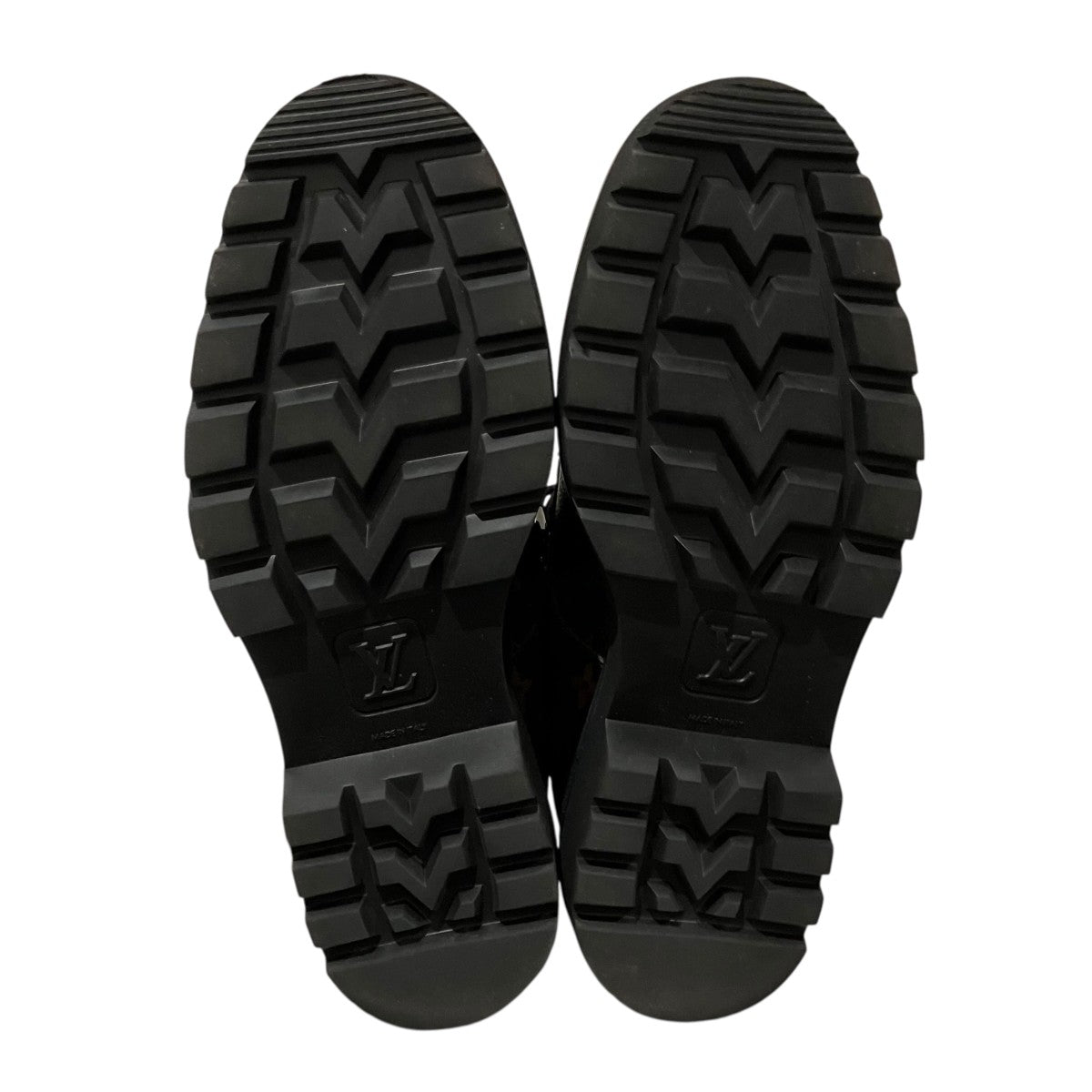 LOUIS VUITTON 【LVブラックアイスライン】モノグラムレザーシューズ1A8JE2 古着・中古-5枚目のアイテム画像