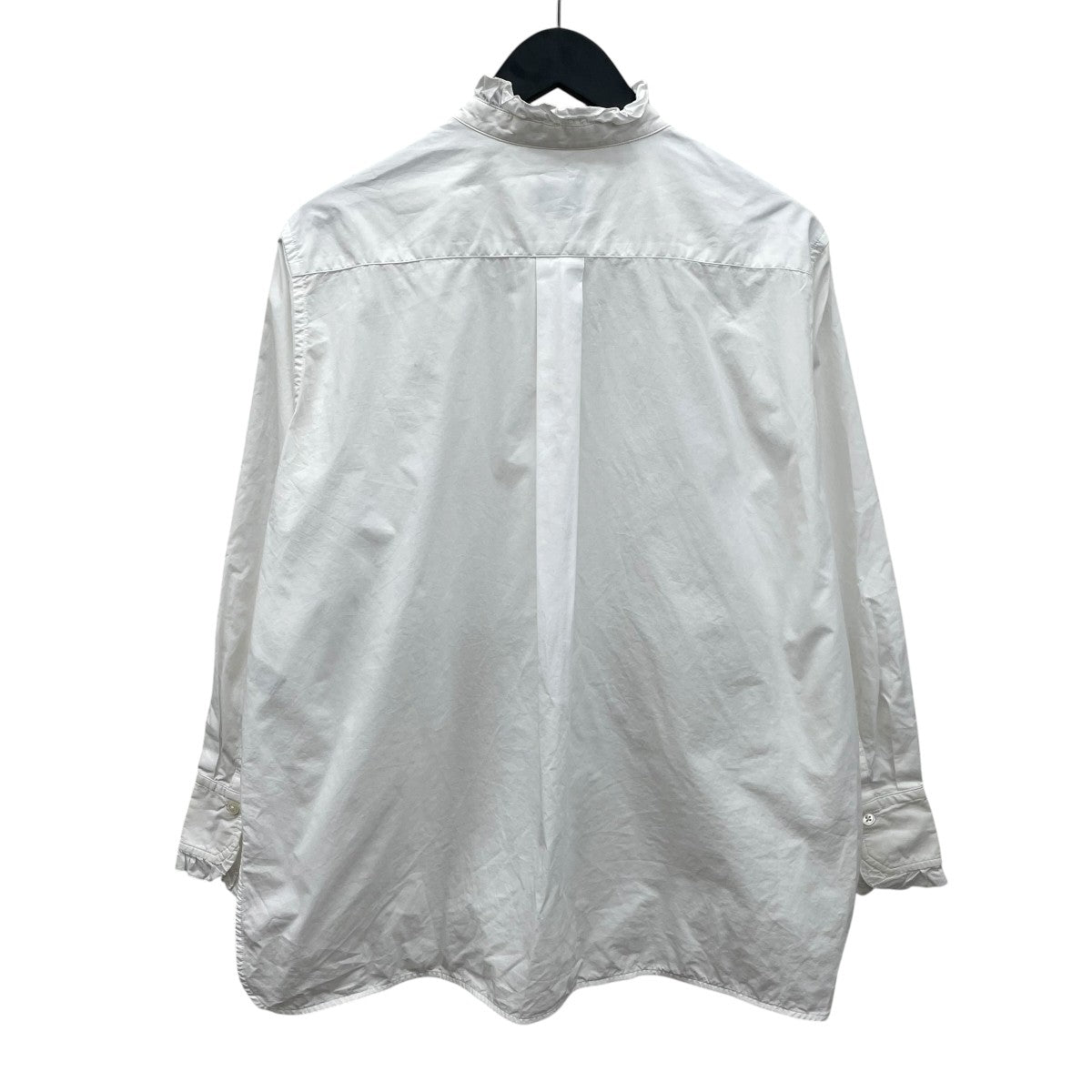 UNITED ARROWS フリルスタンドカラーカラーシャツ 古着・中古-2枚目のアイテム画像