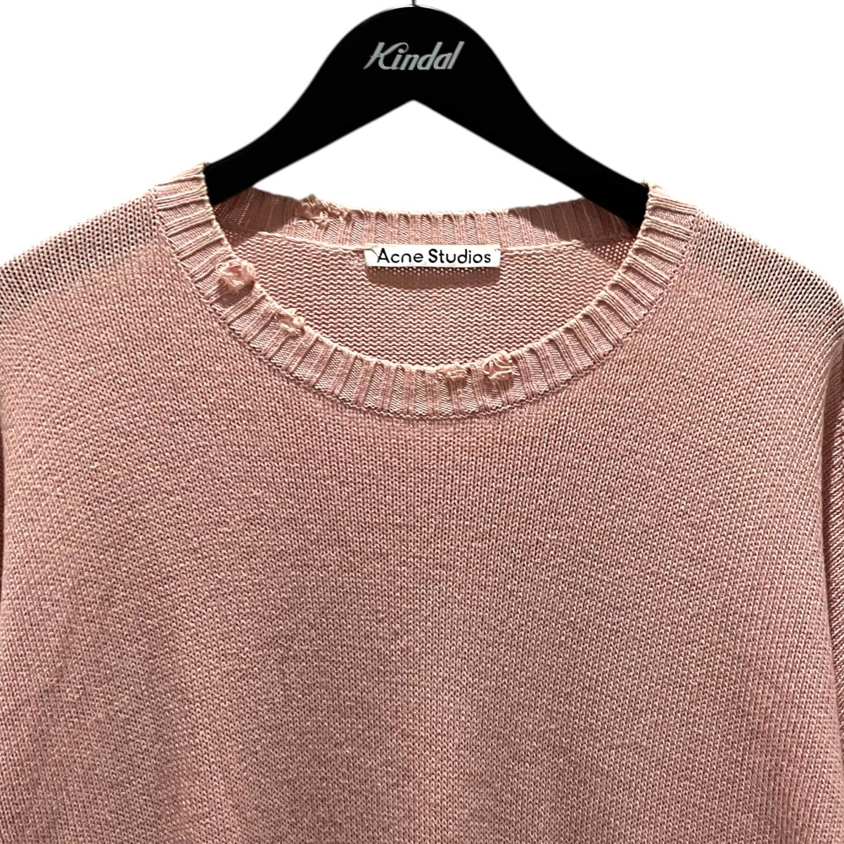 ACNE STUDIOS ダメージクルーネックニットFN-MN-KNIT000275 古着・中古-3枚目のアイテム画像