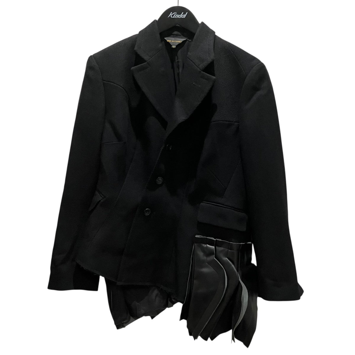 COMME des GARCONS アシンメトリー ジャケットGN-J005 古着・中古-1枚目のアイテム画像