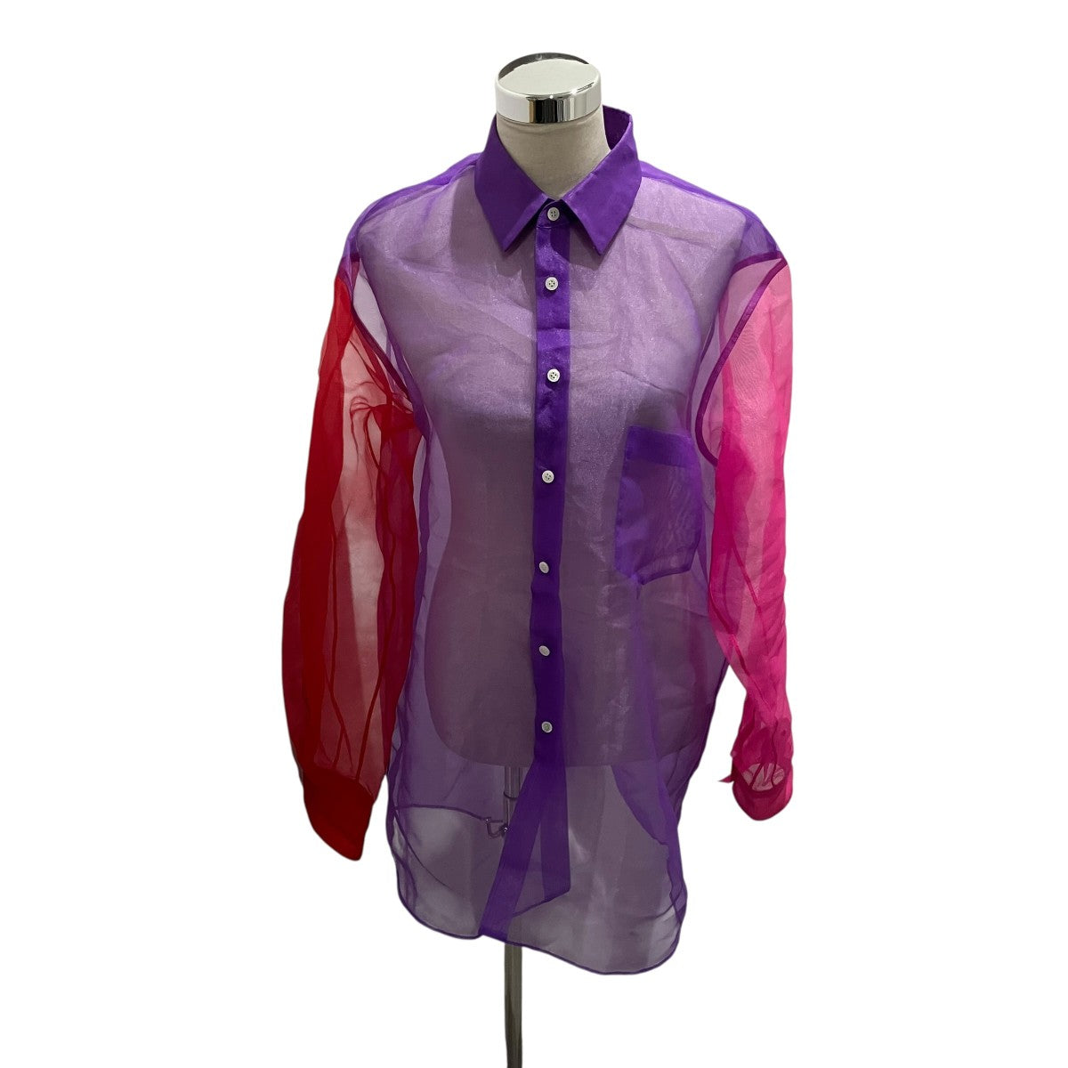 COMME des GARCONS シアーシャツGO-B010 古着・中古-1枚目のアイテム画像