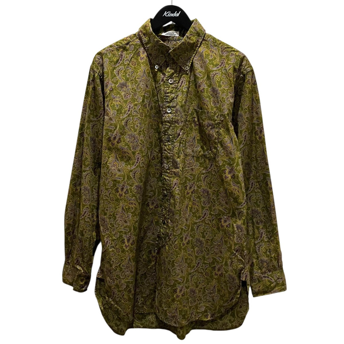 Engineered Garments 【19 Century BD Shirt】ペイズリー柄長袖シャツ 古着・中古-1枚目のアイテム画像