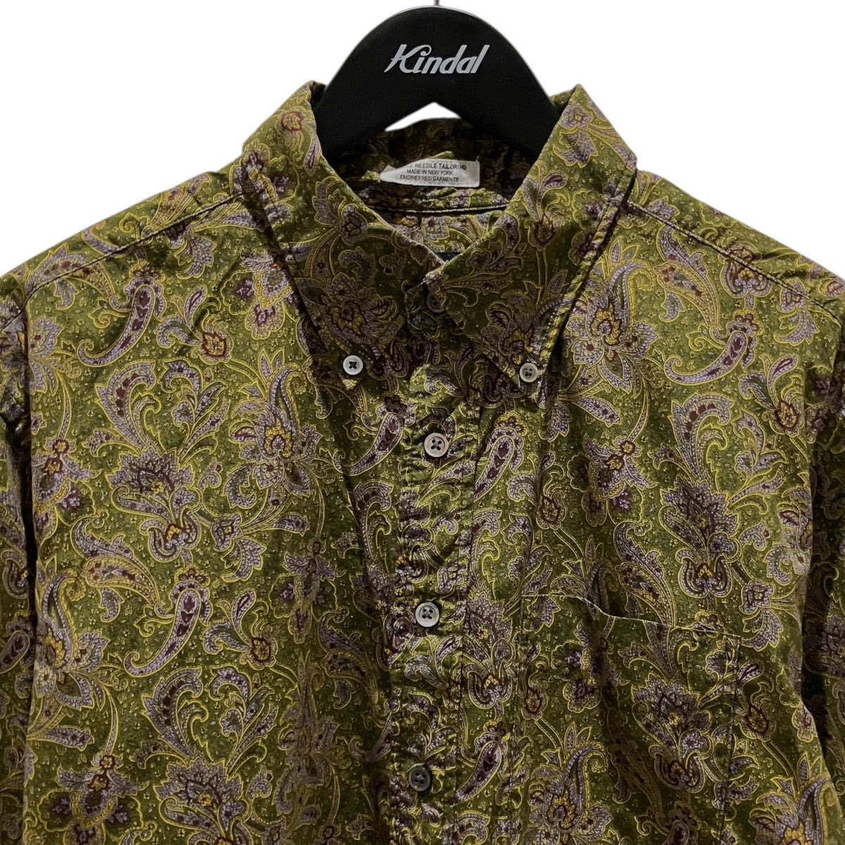 Engineered Garments 【19 Century BD Shirt】ペイズリー柄長袖シャツ 古着・中古-3枚目のアイテム画像