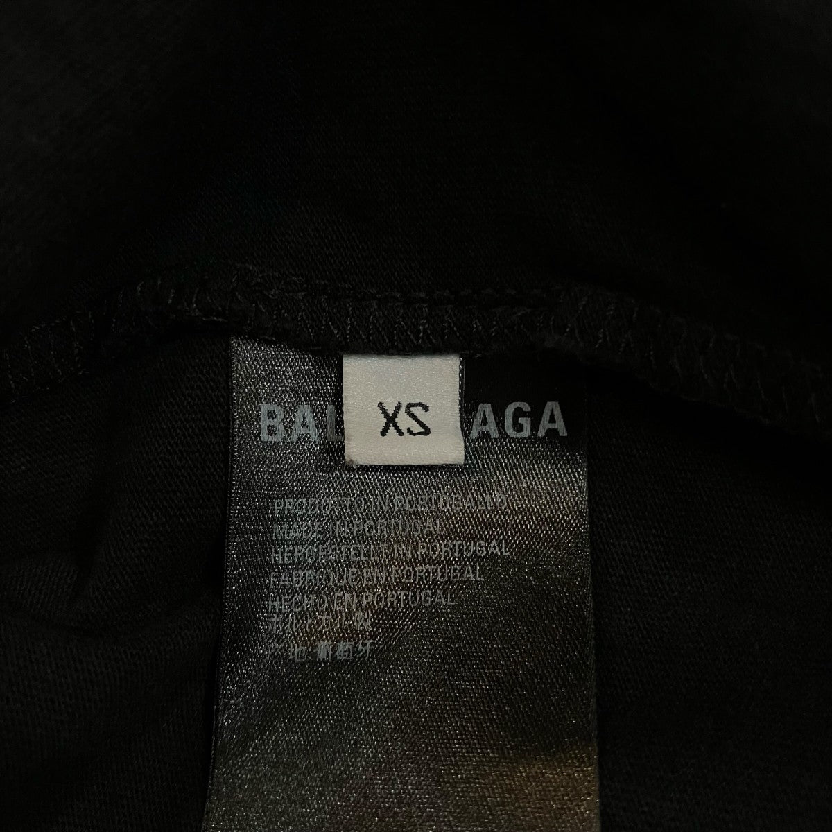 BALENCIAGA バック刺繍Tシャツ556089 古着・中古-6枚目のアイテム画像